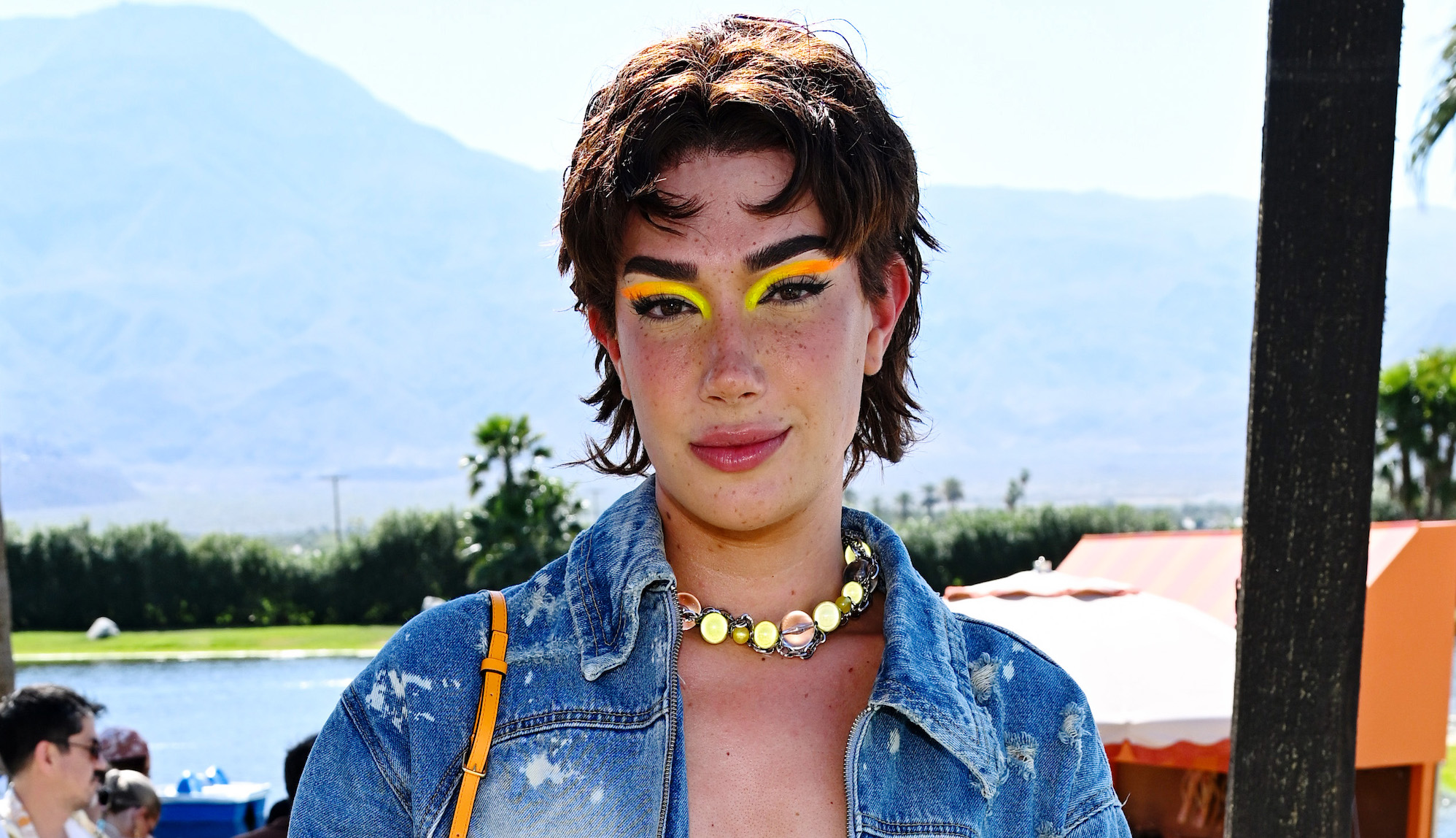 James Charles teases new single at Coachella, and the internet has thoughts