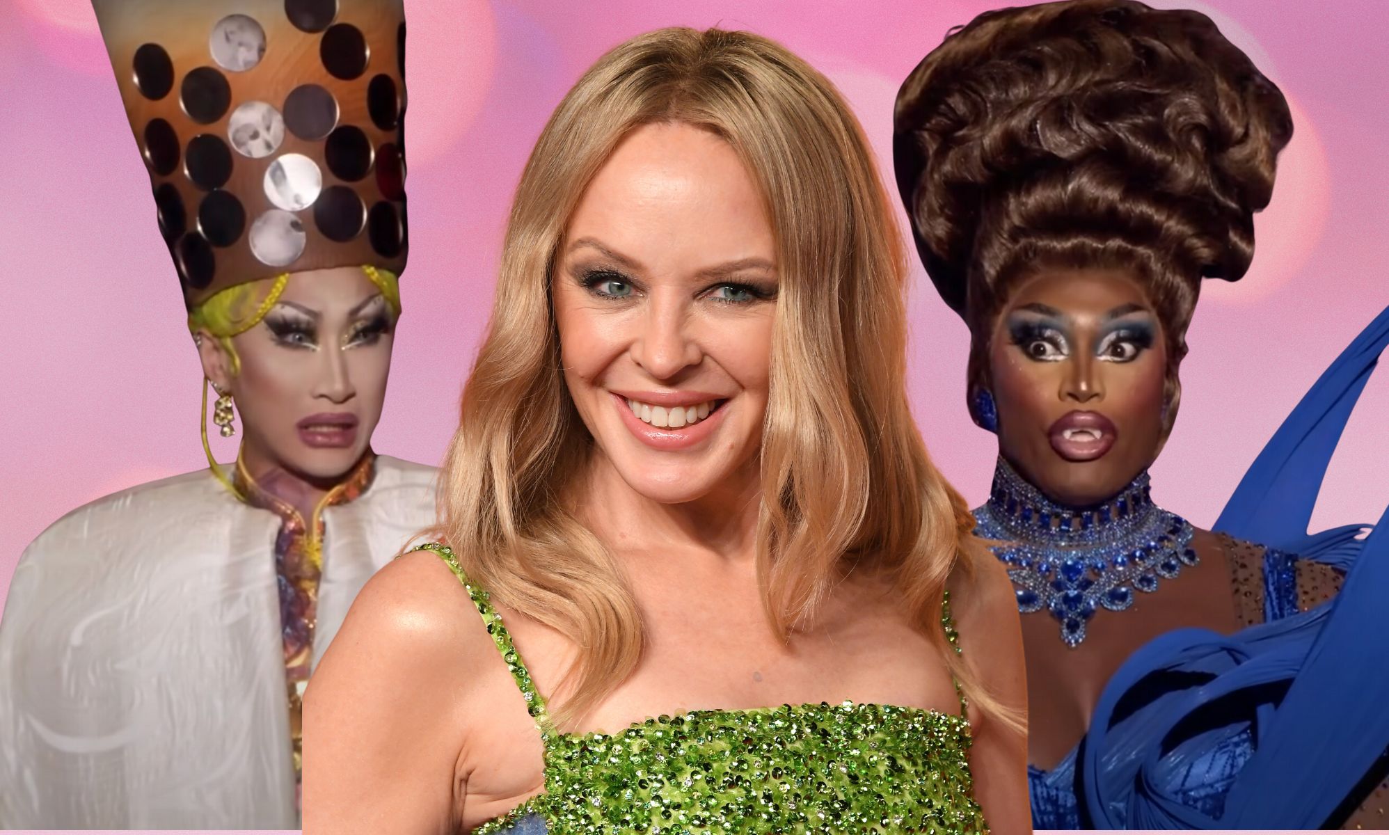 Kylie Minogue reacts to Drag Race season 16’s 'Padam Padam' finale lip sync
