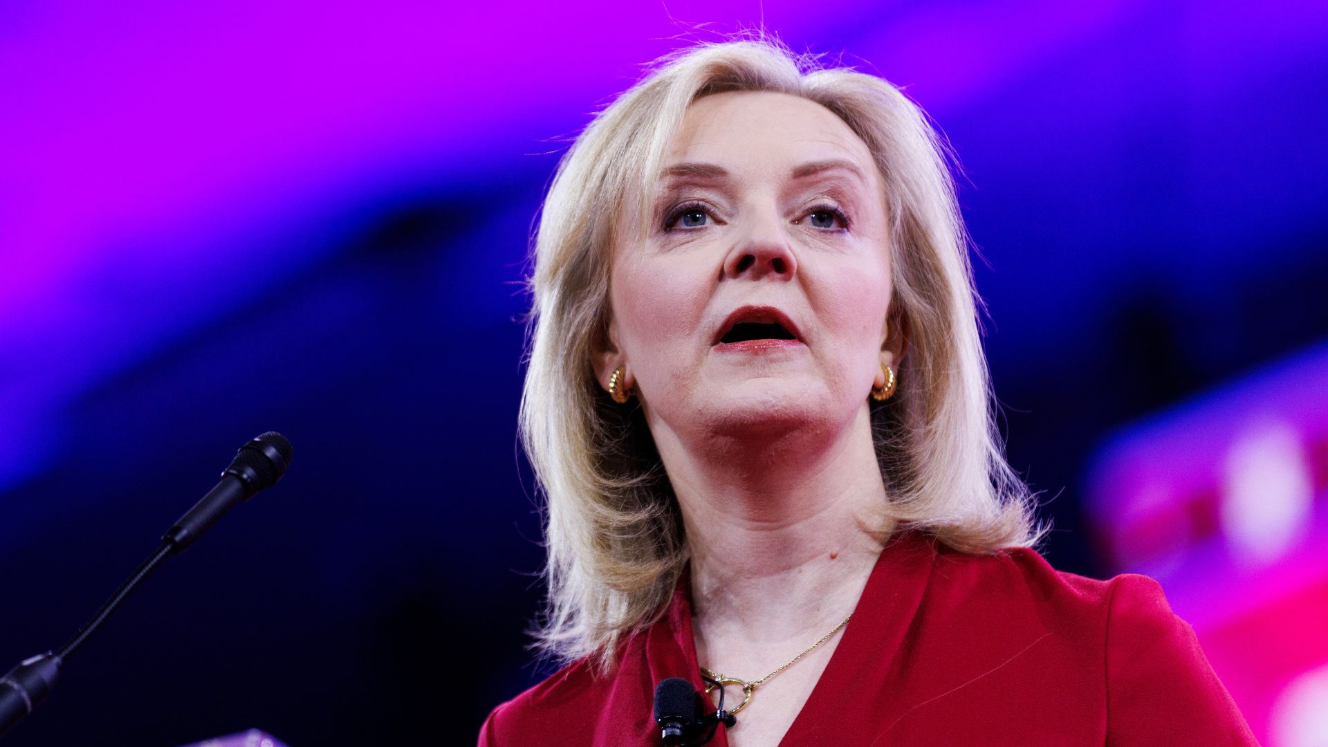 Former UK Prime Minister Liz Truss