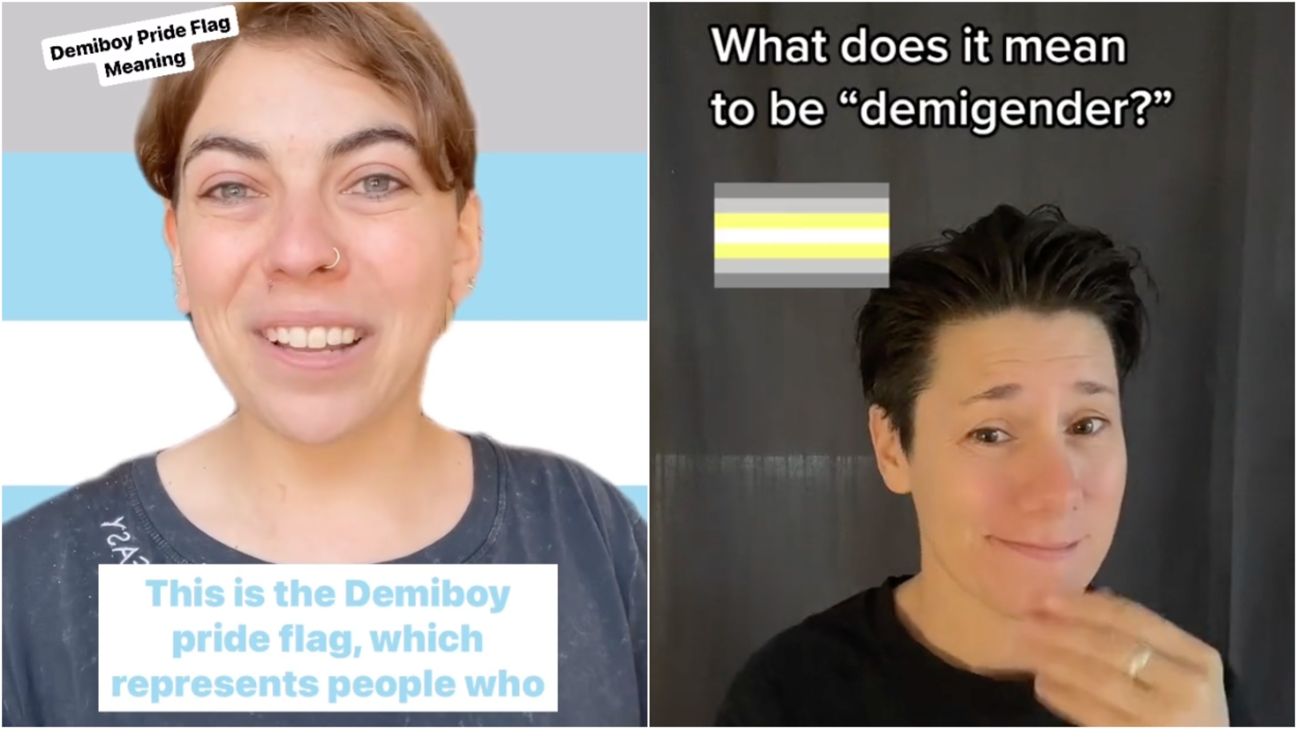 What does demigender mean – and what are demiboys and demigirls? Key LGBTQ+ terms explained