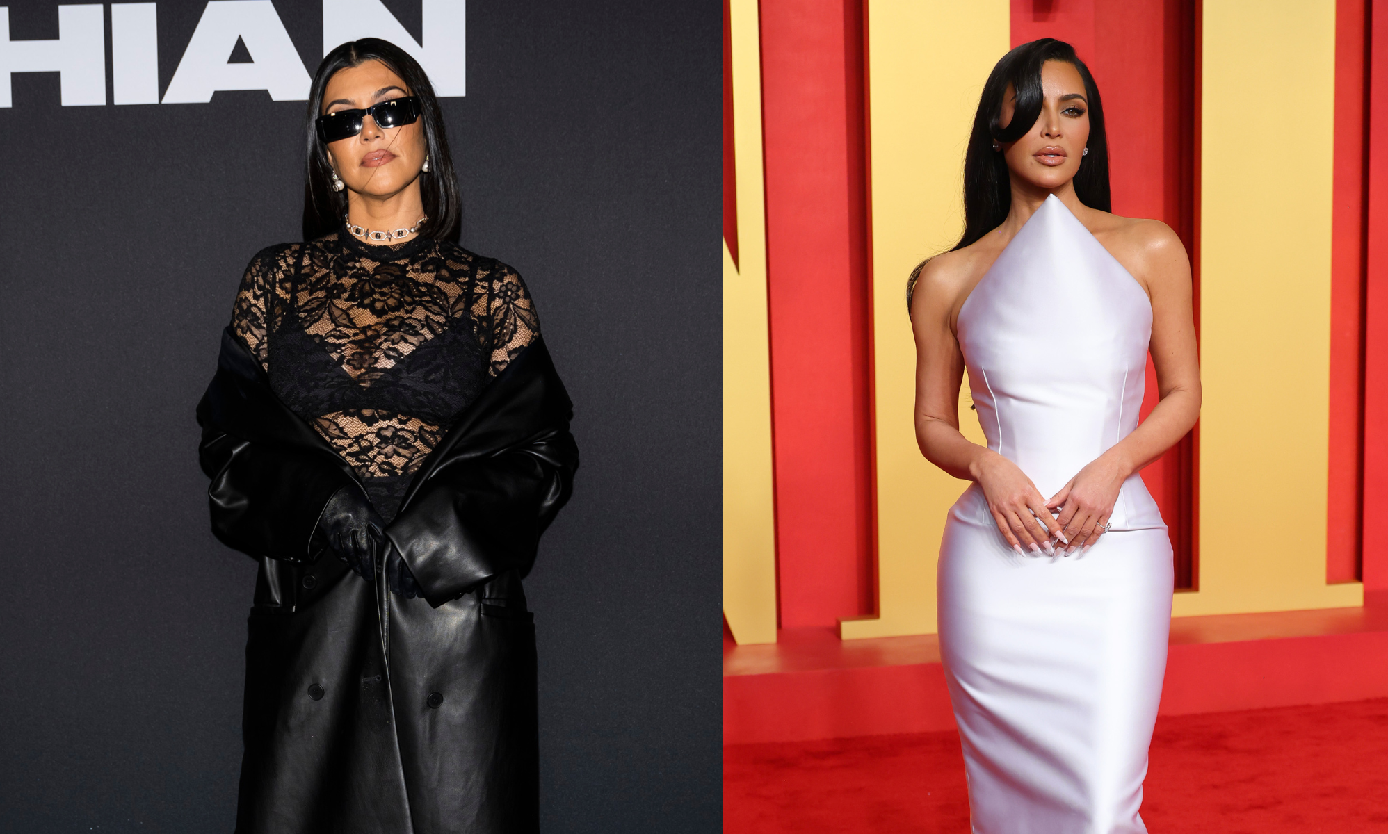 Kourtney Kardashian recreates Kim Kardashian's infamous diamond earring breakdown, and it's iconic