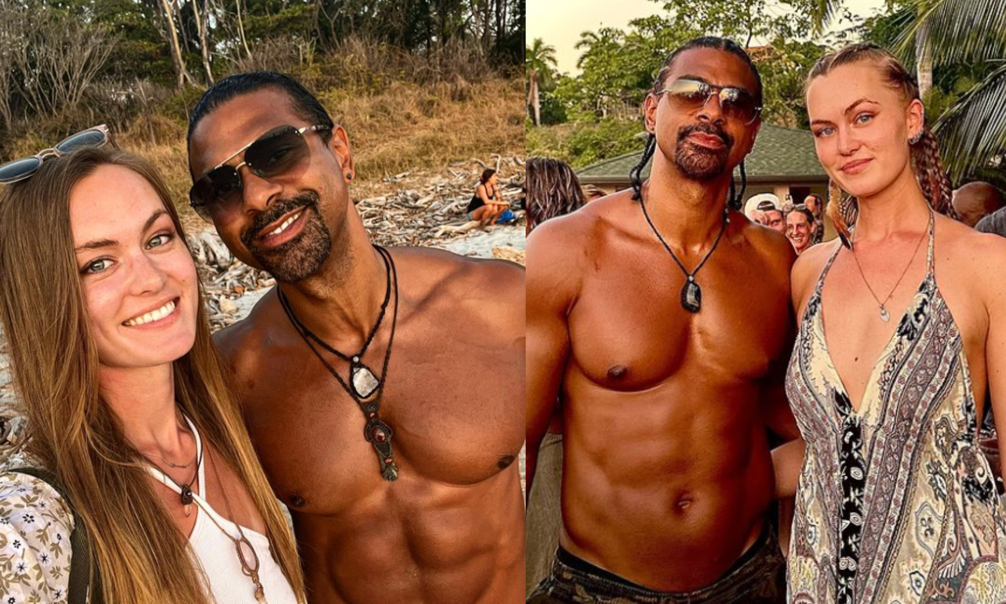 Former boxer David Haye and partner Siân Osborne seeking a third for 'disgustingly shocking acts'