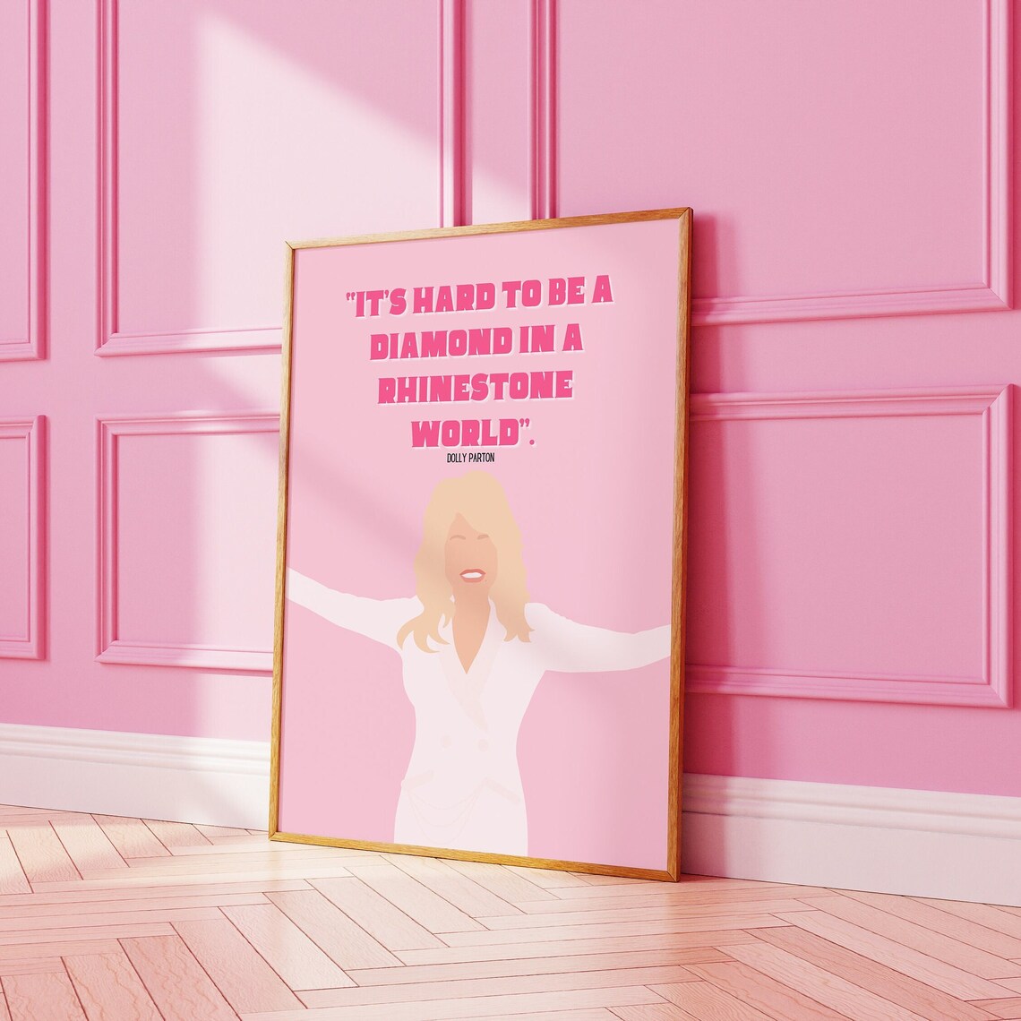 Dolly Parton prints.