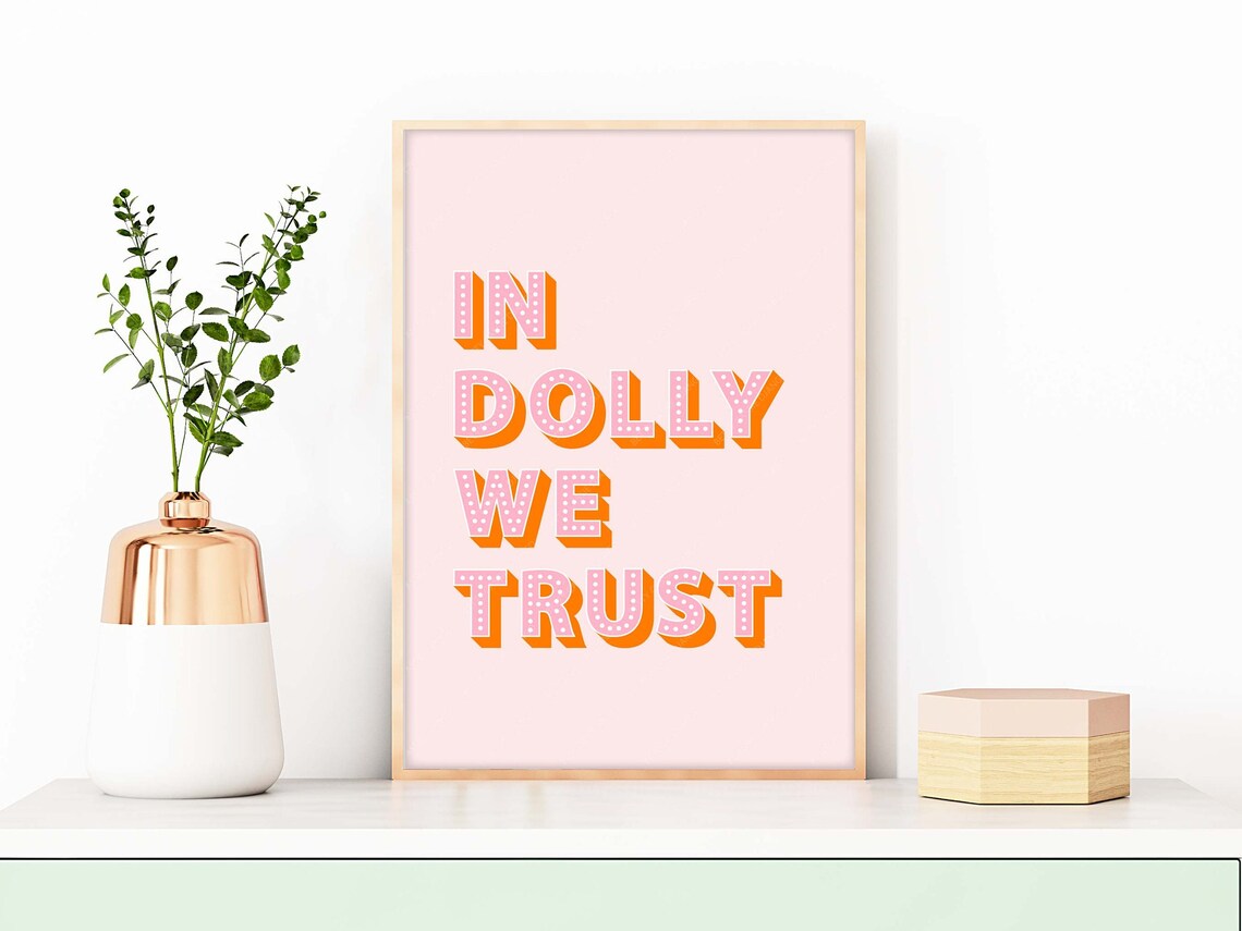 Dolly Parton inspired print