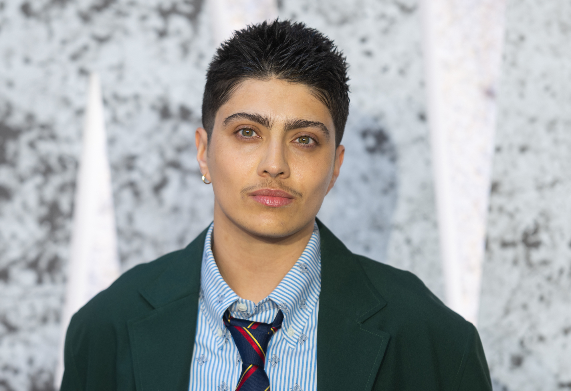 LONDON, ENGLAND - APRIL 15: Xelia Mendes-Jones attends the &quot;Havoc&quot; World Premiere at the BFI IMAX Waterloo on April 15, 2025 in London, England. (Photo by Samir Hussein/WireImage)