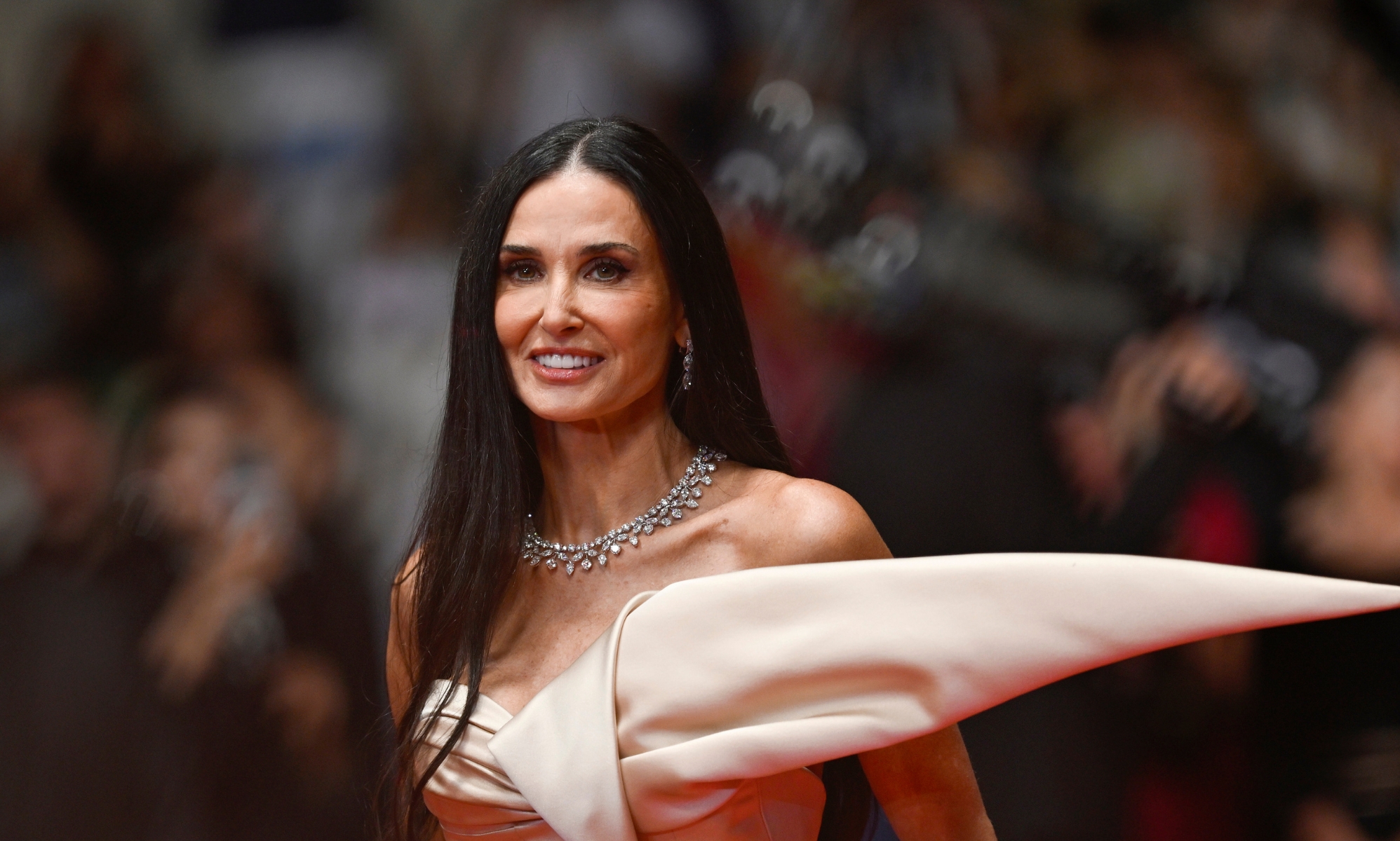 Demi Moore's 'exhilarating, batshit' body horror film The Substance is the talk of Cannes 2024