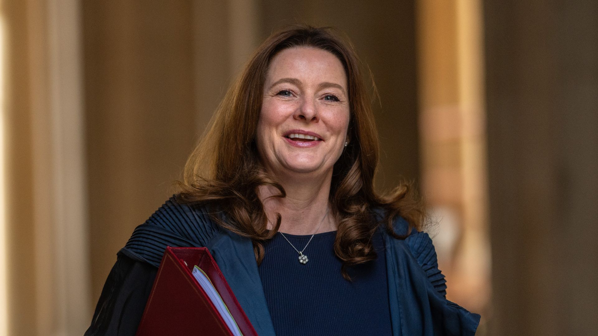 Education secretary grilled over ban on gender identity discussion in schools