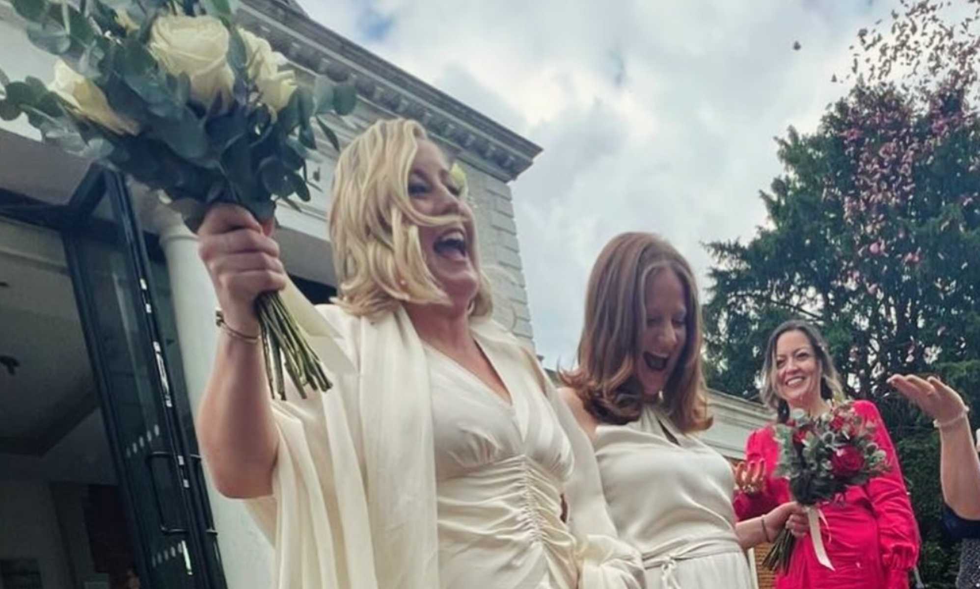 Lesbian SNP candidate Hannah Bardell marries partner: 'Happiest day of my life'