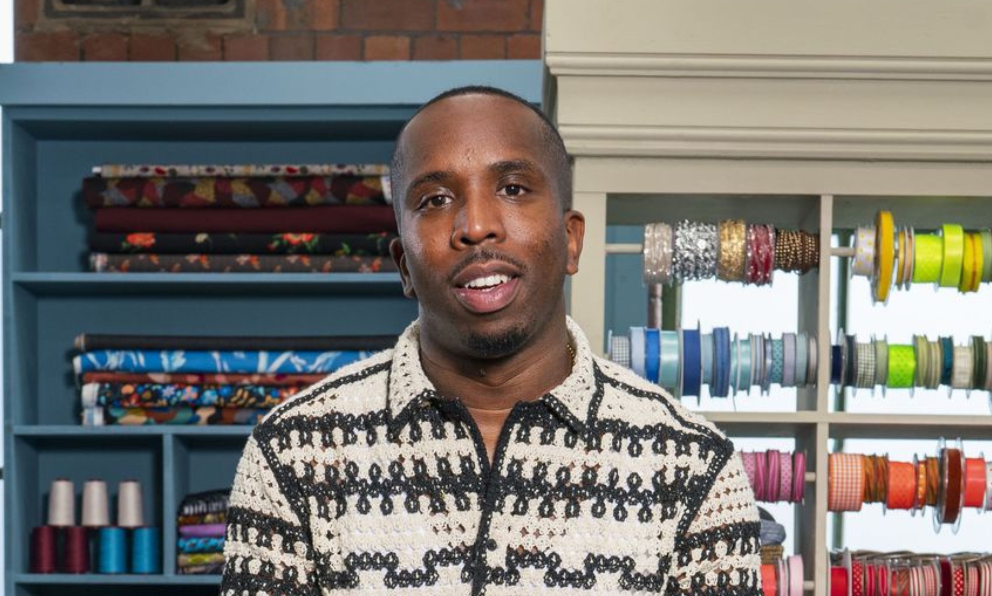 Everything you need to know about new Great British Sewing Bee host Kiell Smith-Bynoe