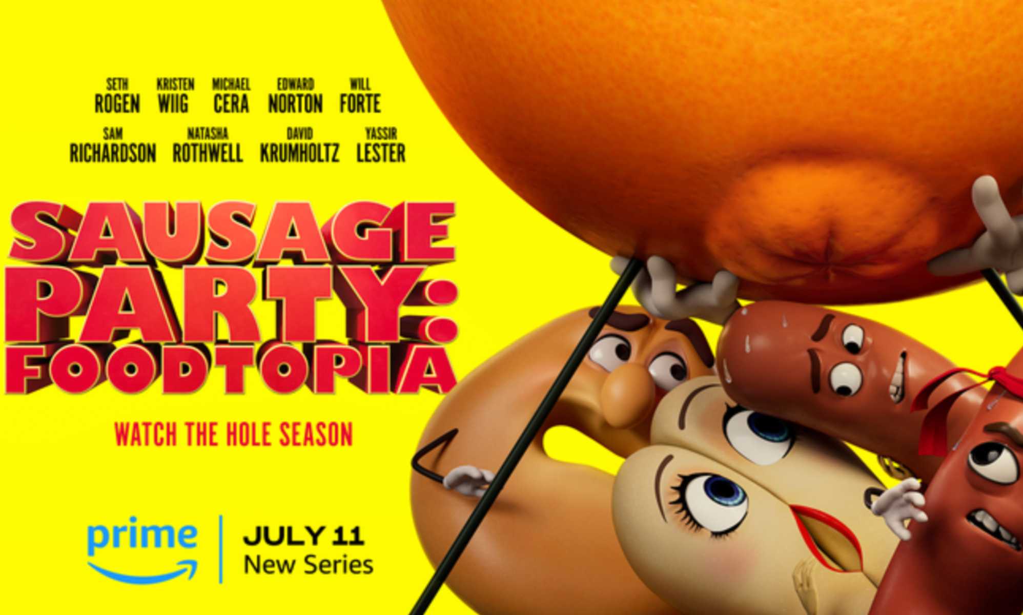 A Sausage Party sequel series is coming to Amazon Prime – and everyone is saying the same thing