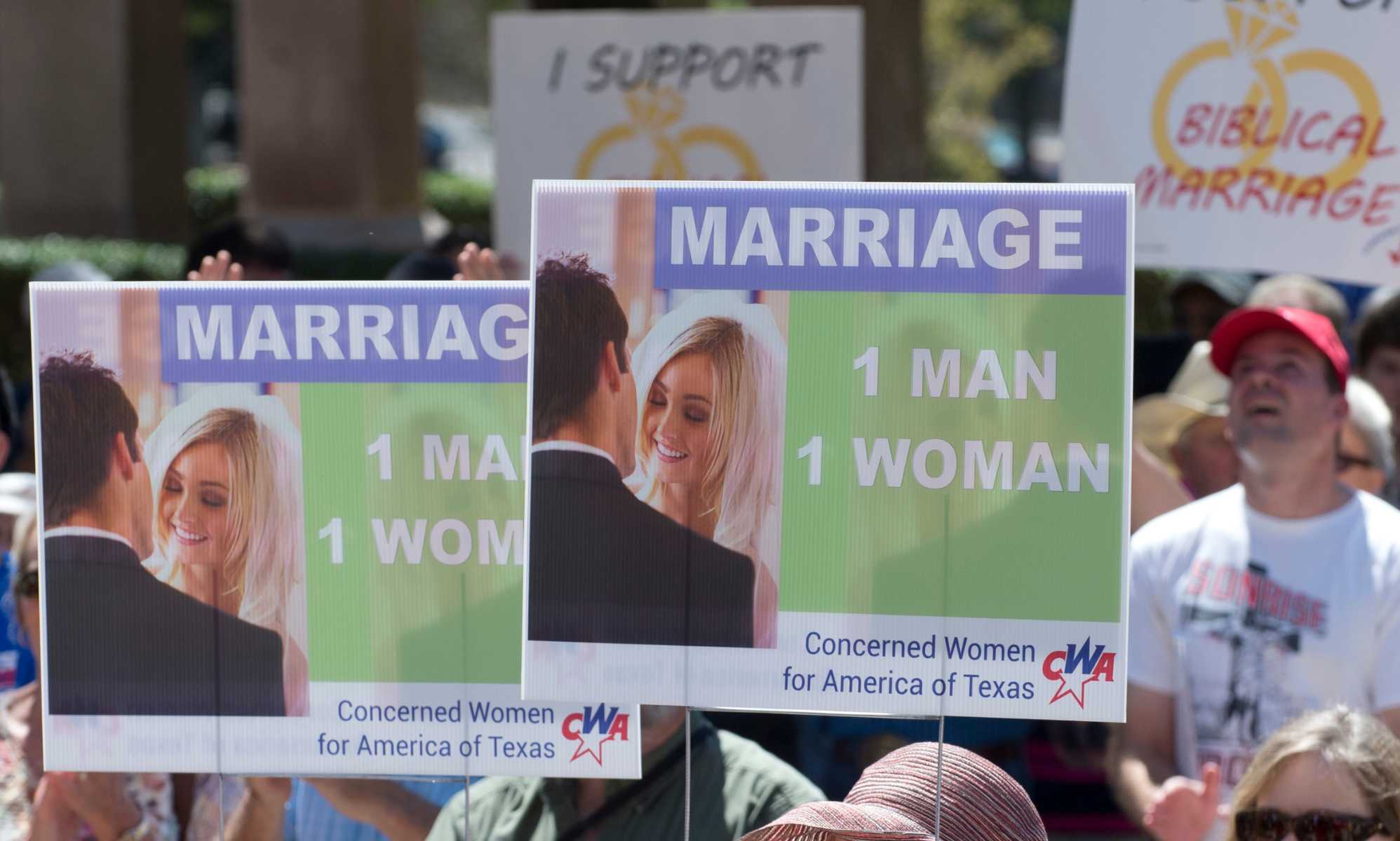 Texas Republicans call for ban on 'abnormal' gay marriage and parenting