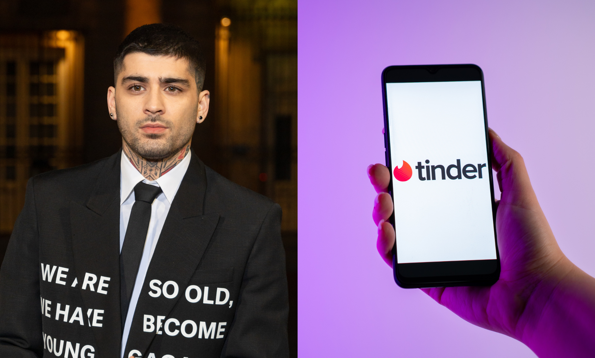 Zayn says he was booted from Tinder for 'catfishing' after using actual pictures of himself