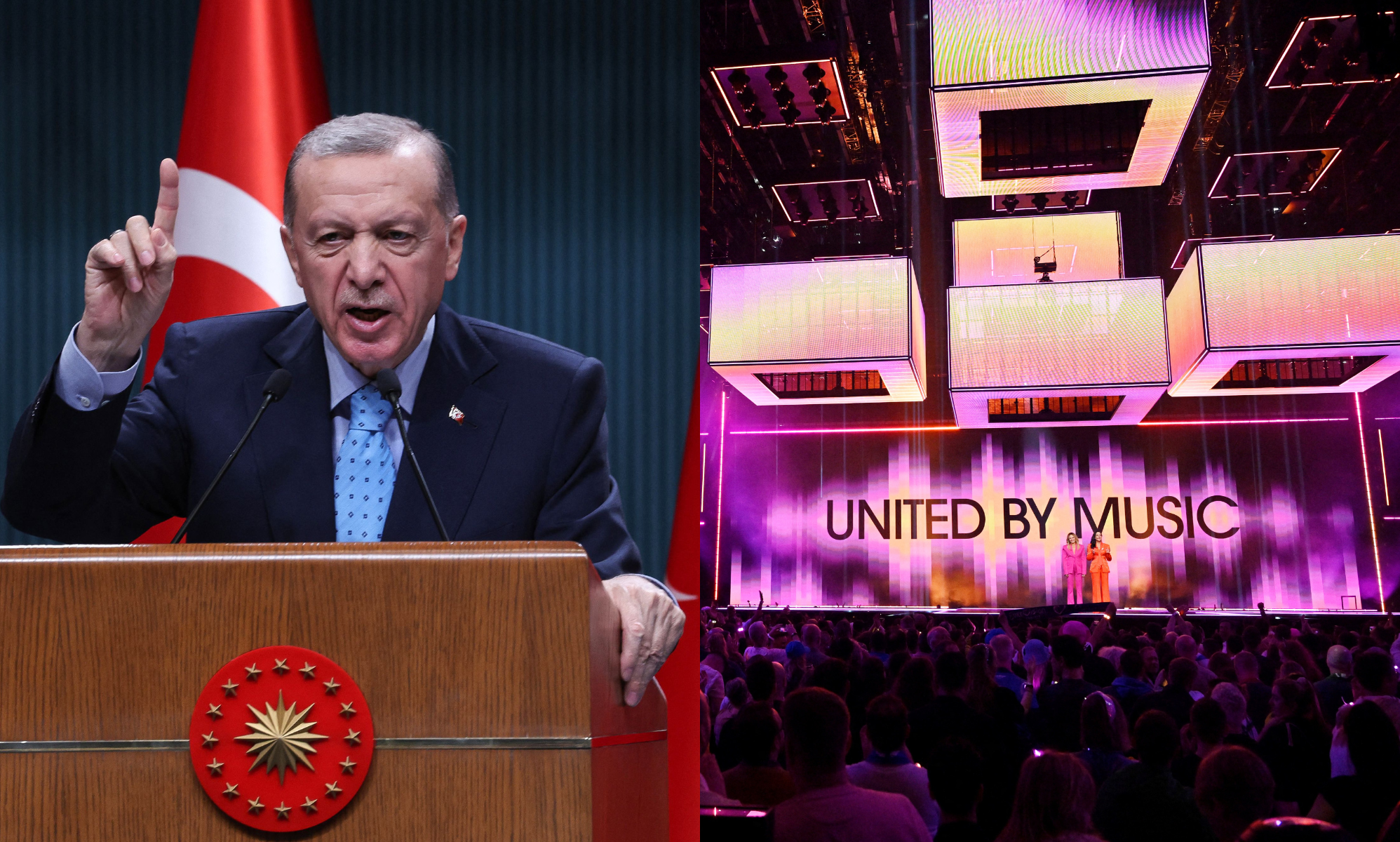 Turkey's president says 'social corruption' of Eurovision is a threat to families