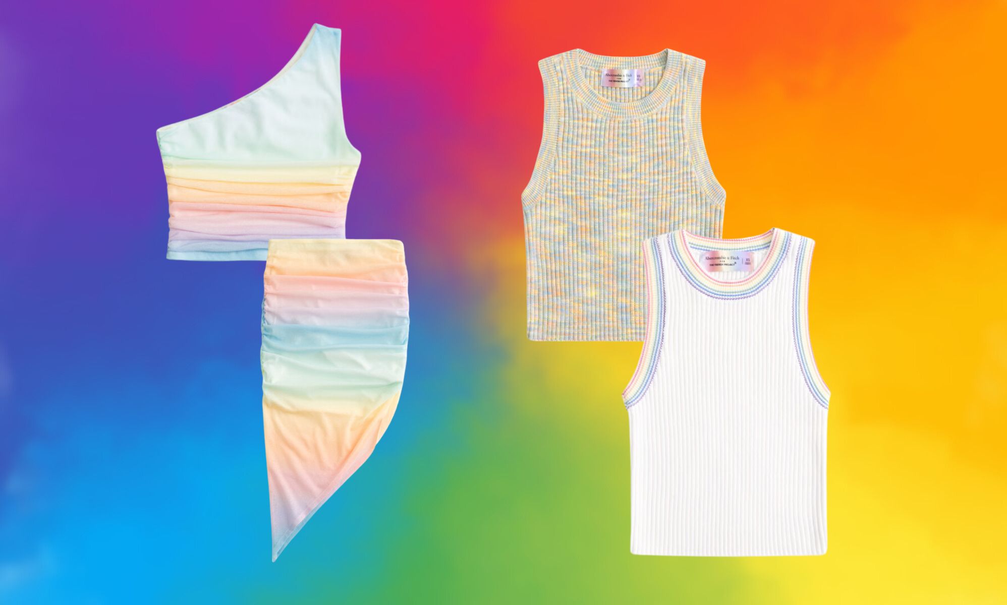 Abercrombie &amp; Fitch Pride collection.