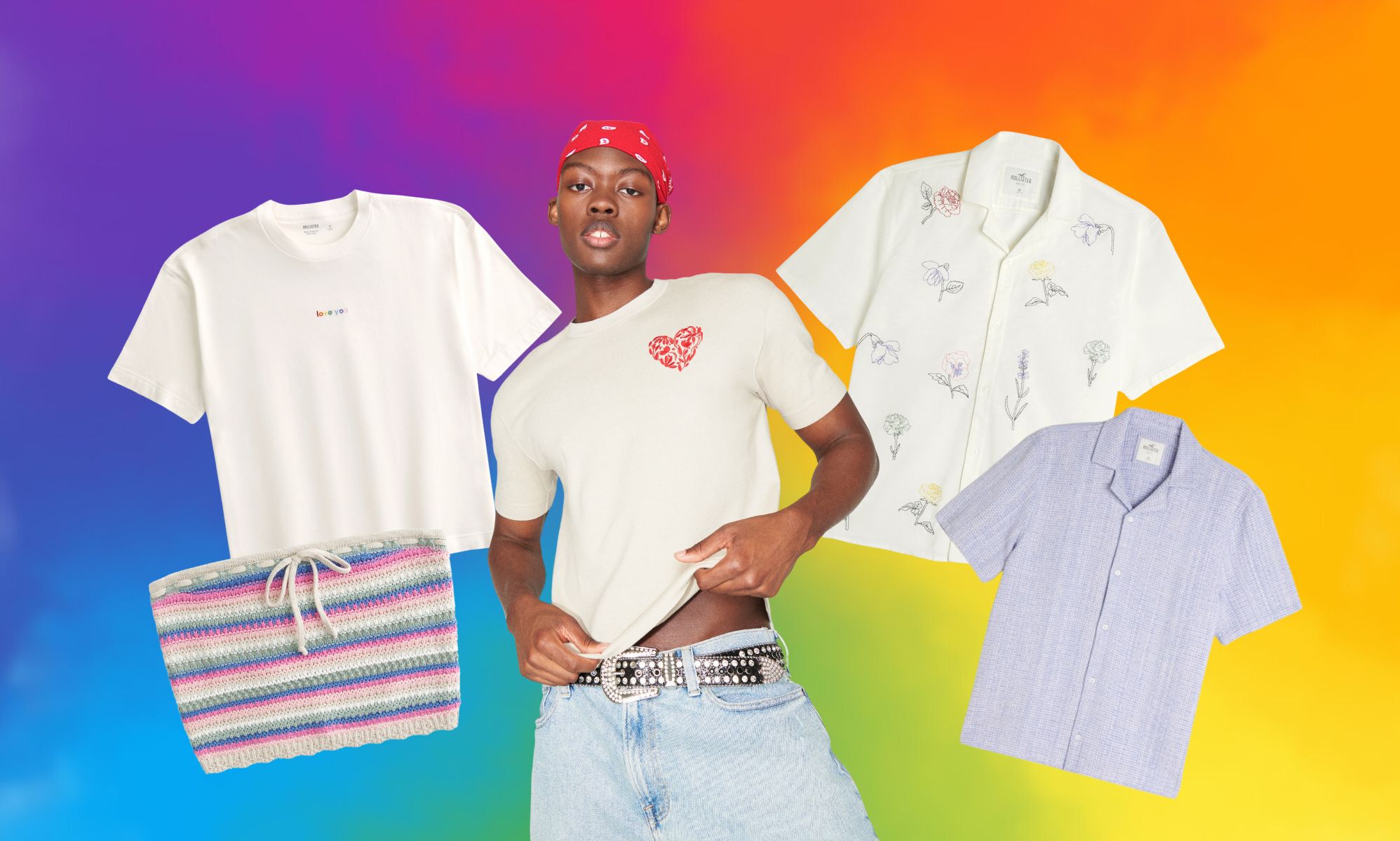 Hollister has released its 2024 Pride Month collection.