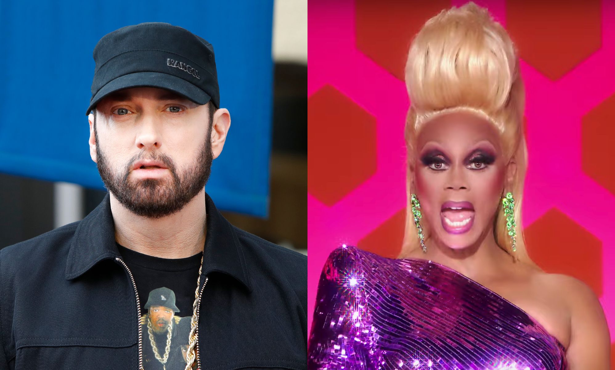 Eminem takes swipe at RuPaul and Megan Thee Stallion on new single 'Houdini'