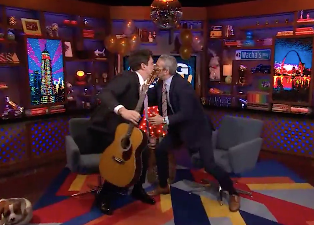 Andy Cohen addresses rumours that he's hooking up with John Mayer: 'I love him and he loves me'