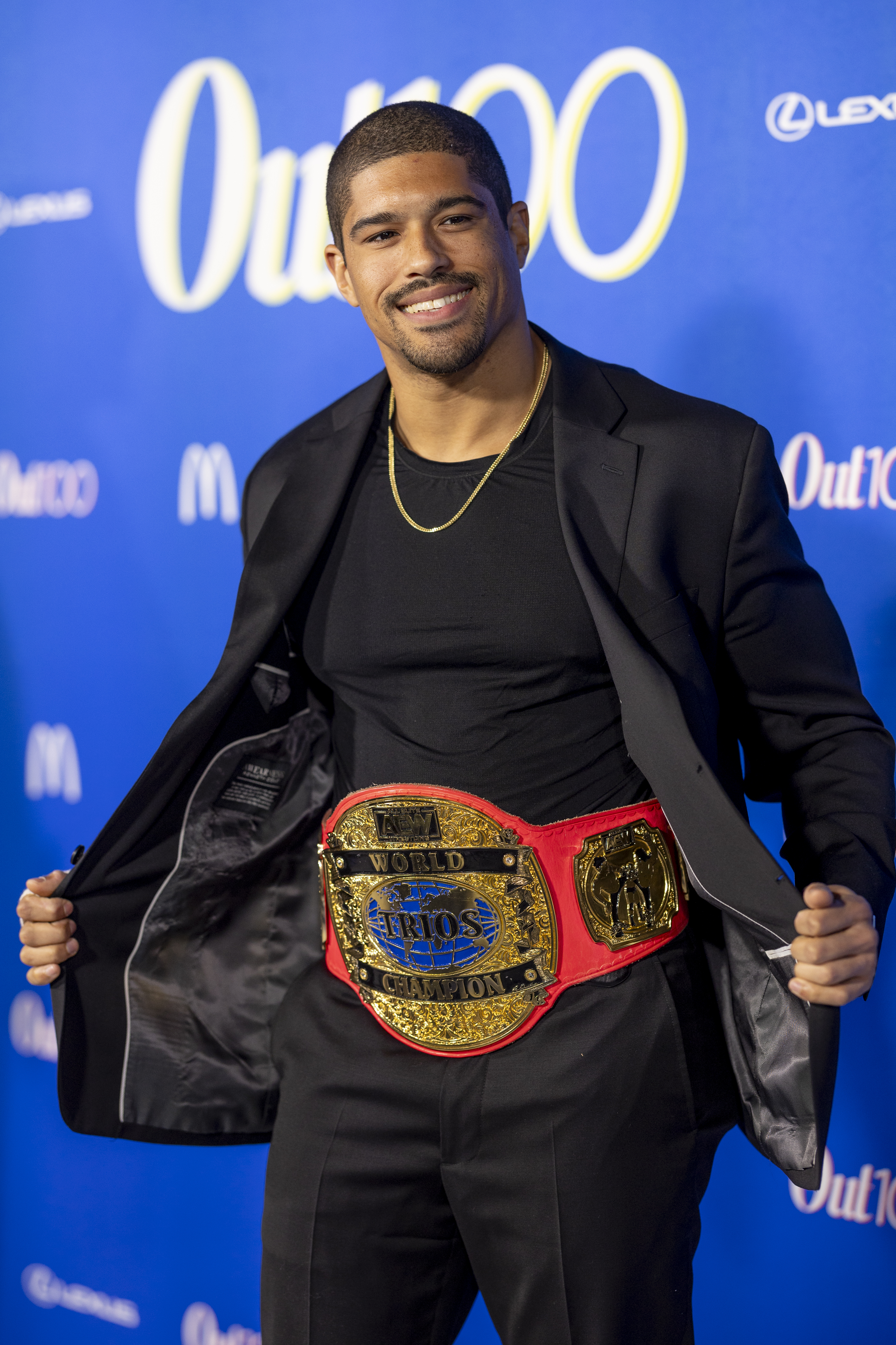 Anthony Bowens attends the OUT100 Party