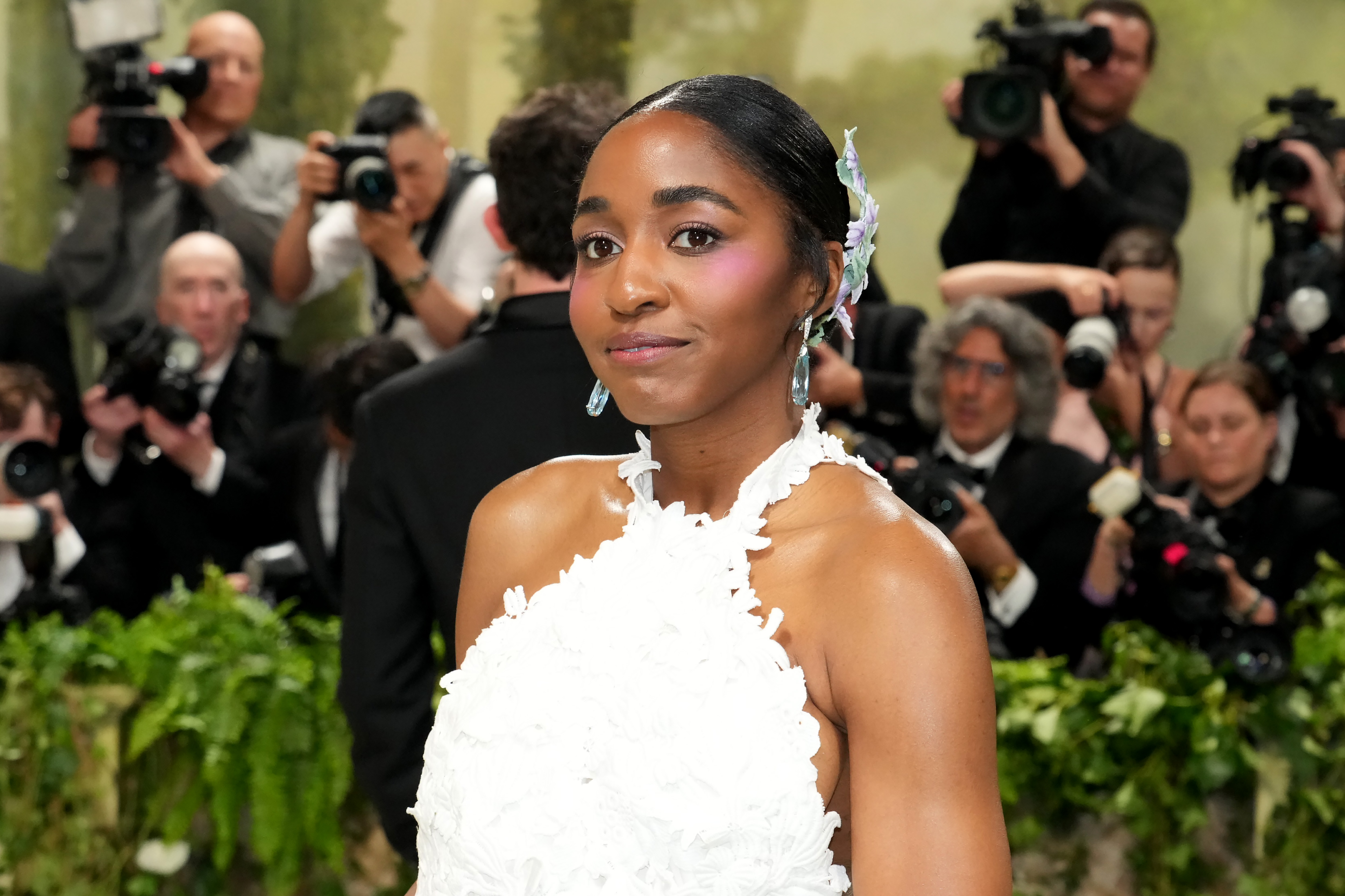 Ayo Edebiri attends the 2024 Met Gala