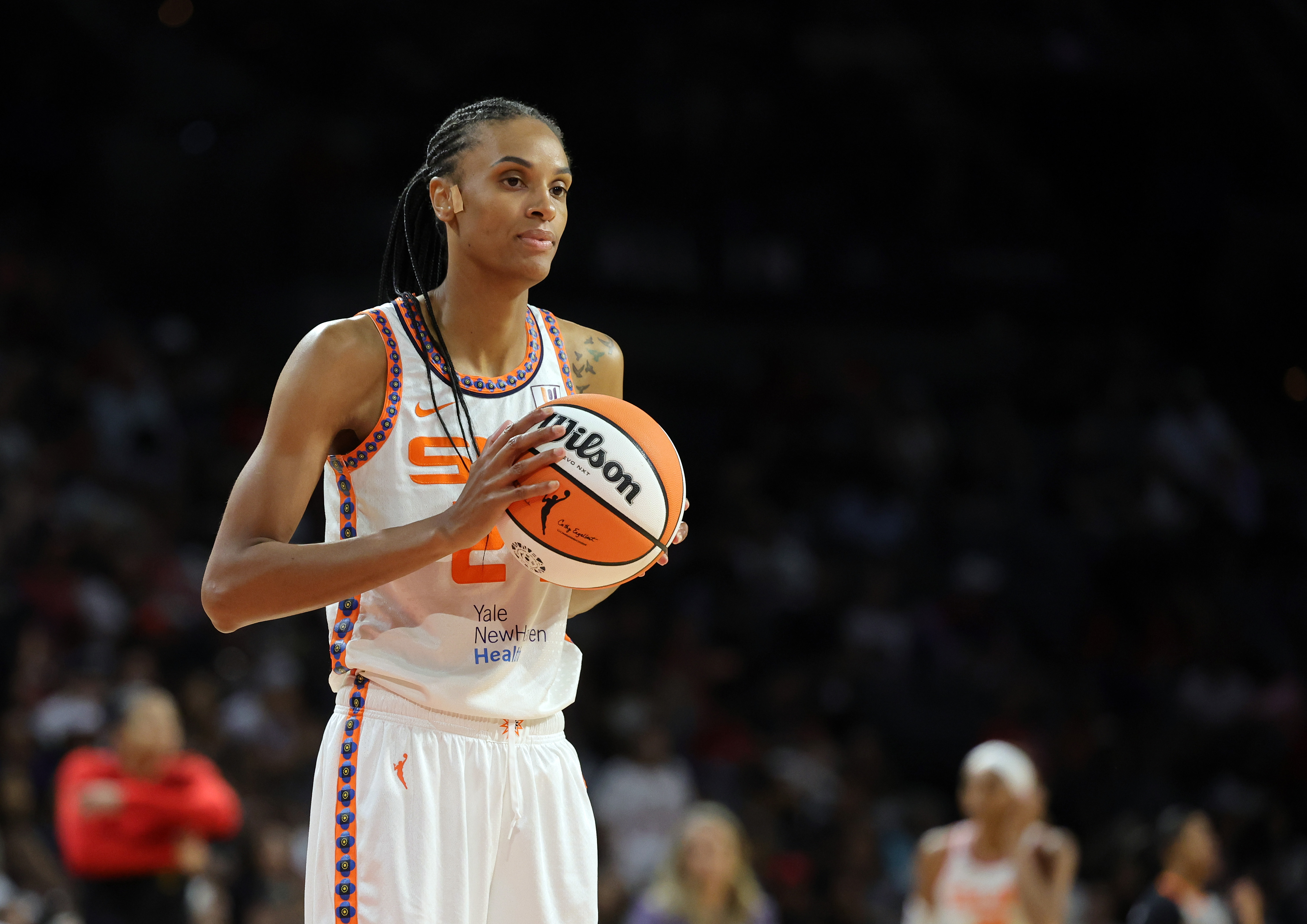 DeWanna Bonner of the Connecticut Sun. (