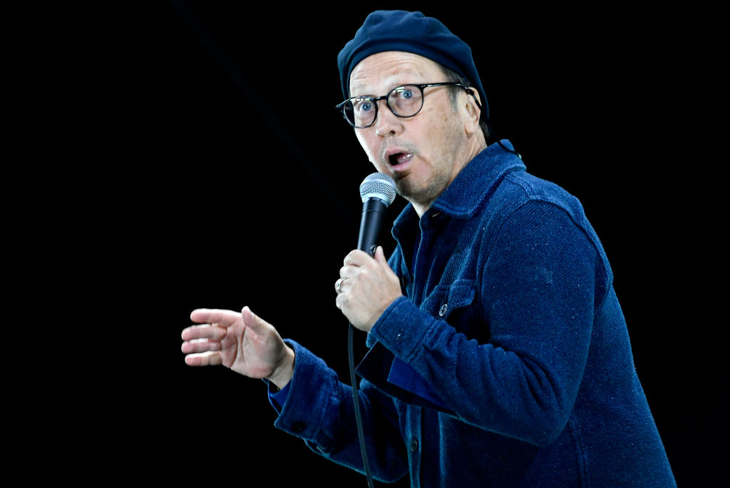 Comedian Rob Schneider 'booed off-stage' for offensive jokes at fundraiser: 'Transphobic dumbassery'