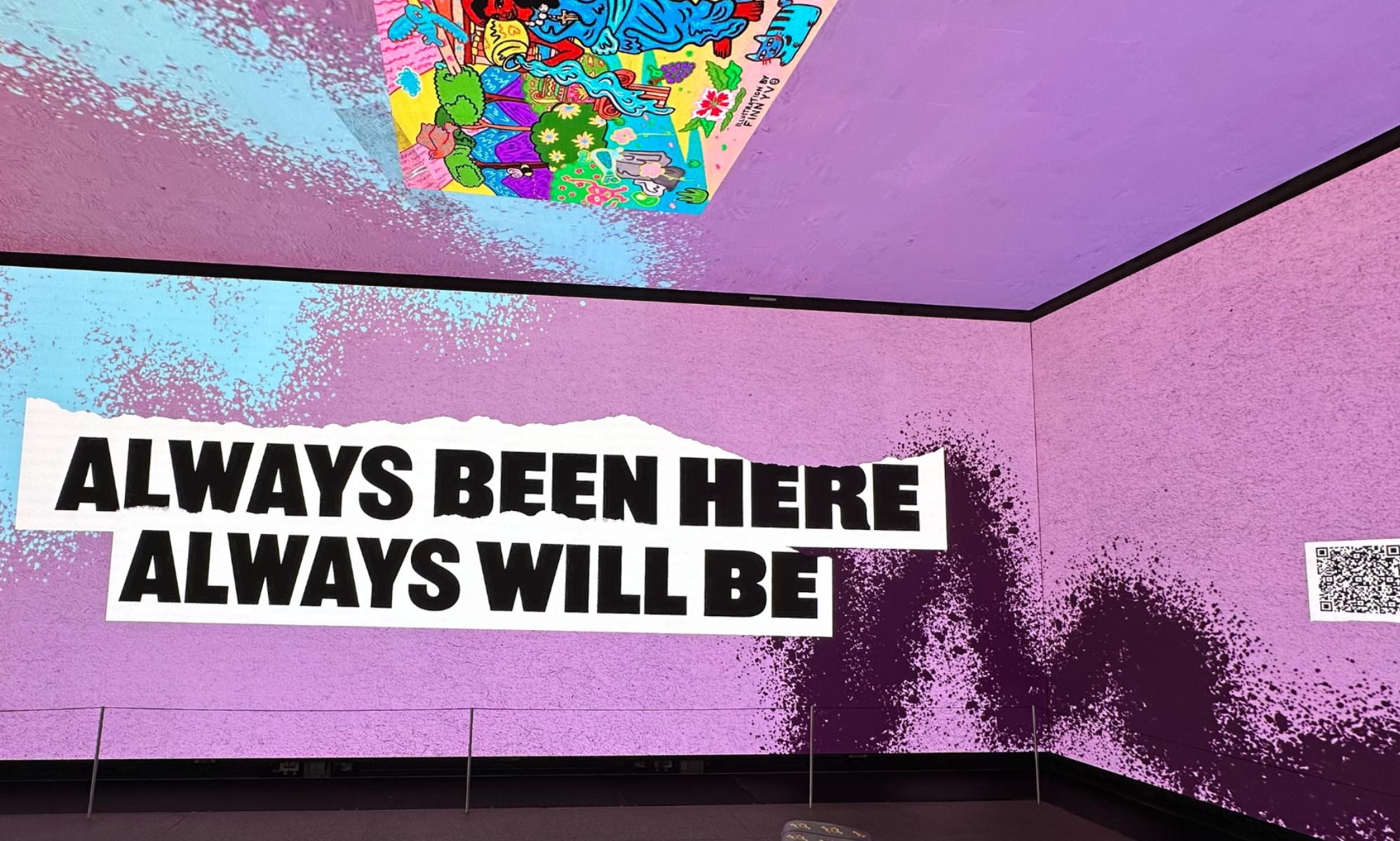 Immersive art installation in London shines a light on trans history