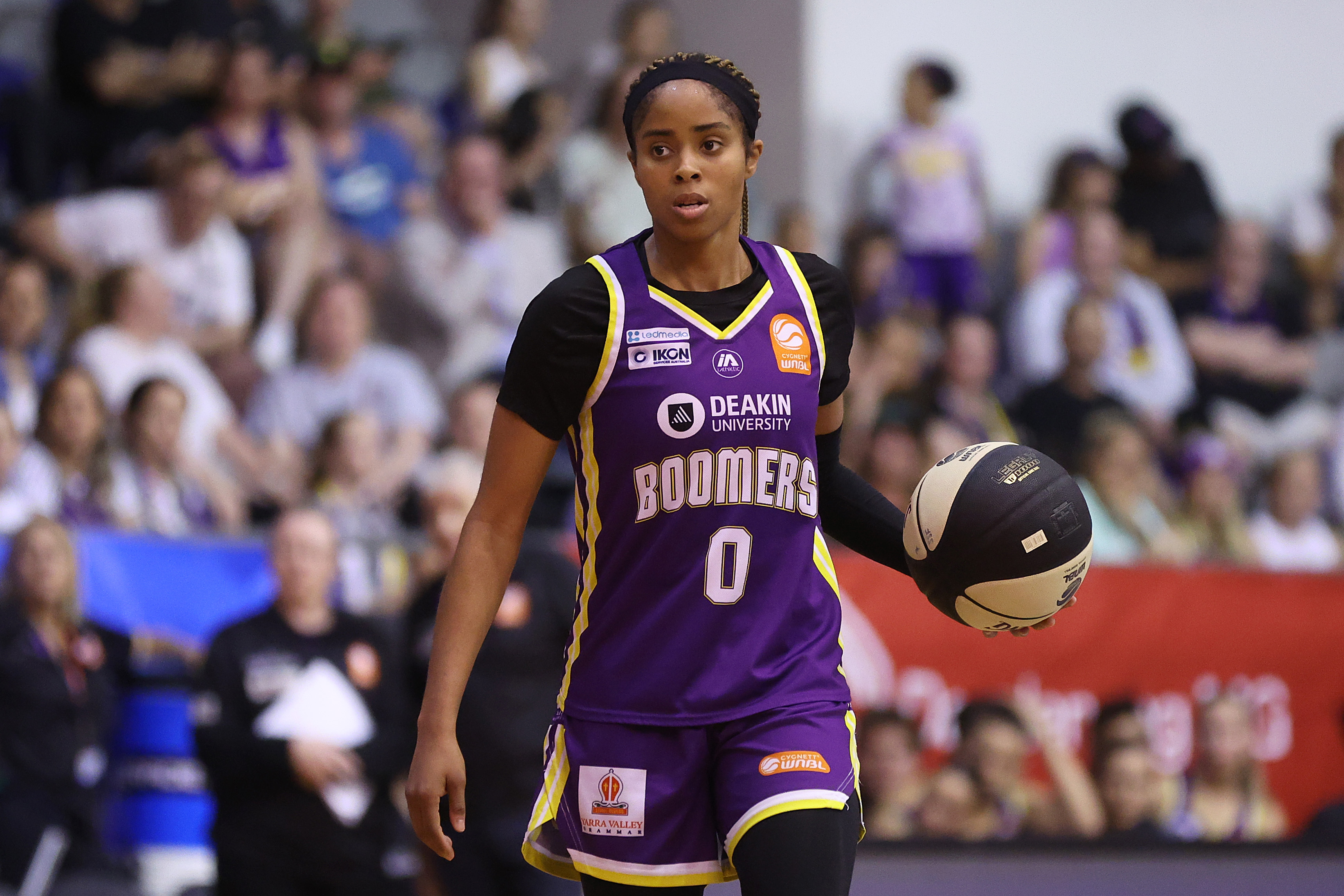 Jordin Canada plays for the Atlanta Dream in the WNBA.