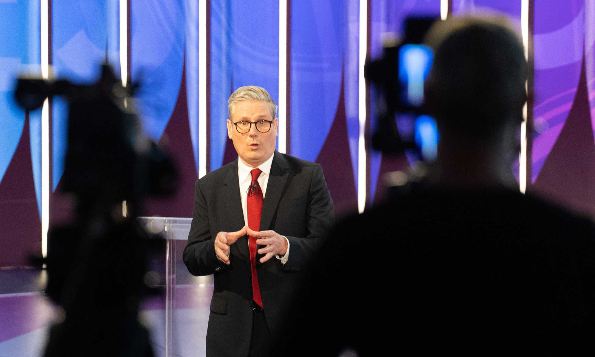 YORK, ENGLAND - JUNE 20: Labour leader Sir Keir Starmer speaking during tonight
