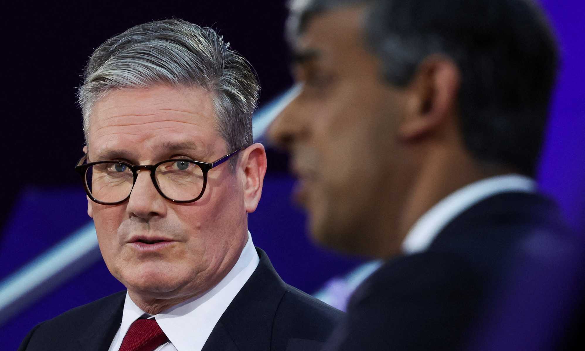 Keir Starmer accuses Rishi Sunak of using trans rights as a 'political football' in final debate