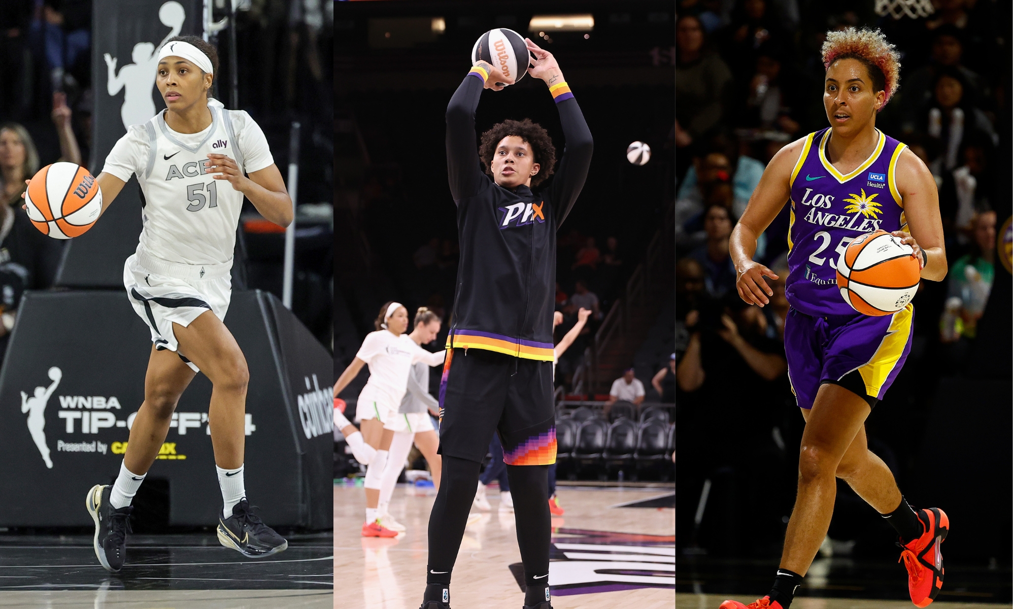 Every out, proud LGBTQ+ WNBA player listed by team, from Brittney Griner to Victoria Vivians
