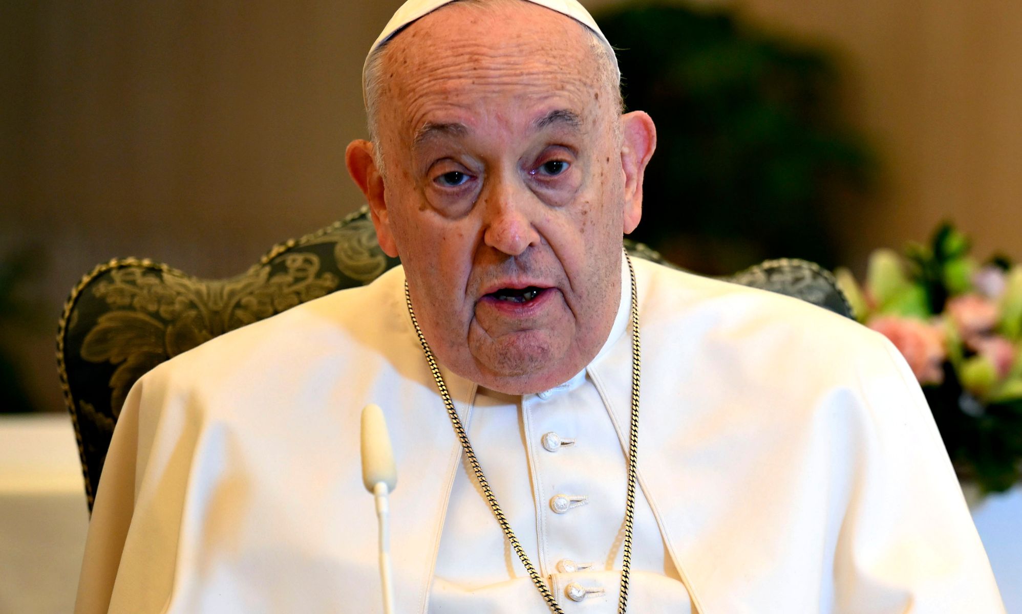 Pope Francis, pictured. 