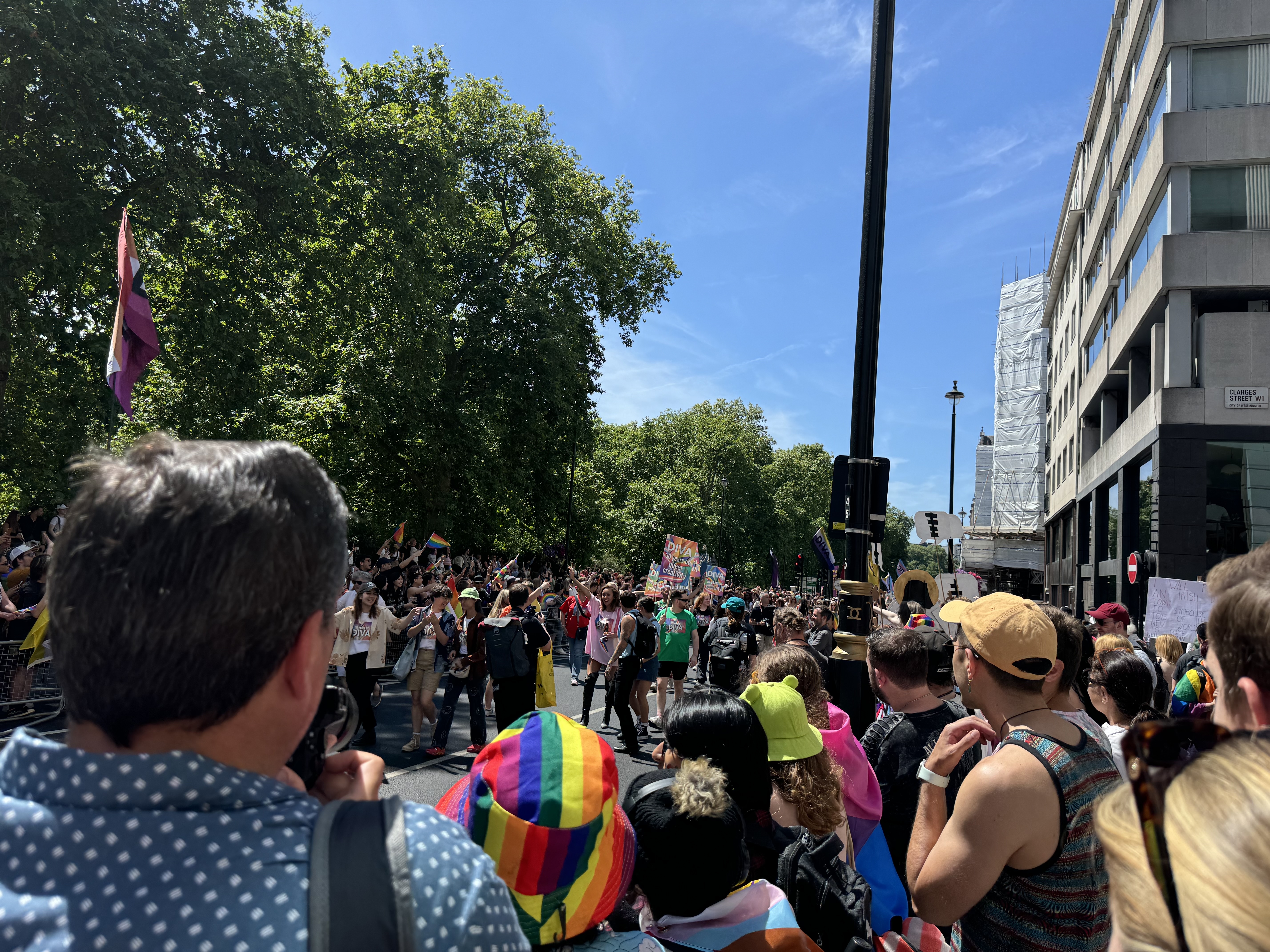 Ella Morgan at Pride in London 2024. 