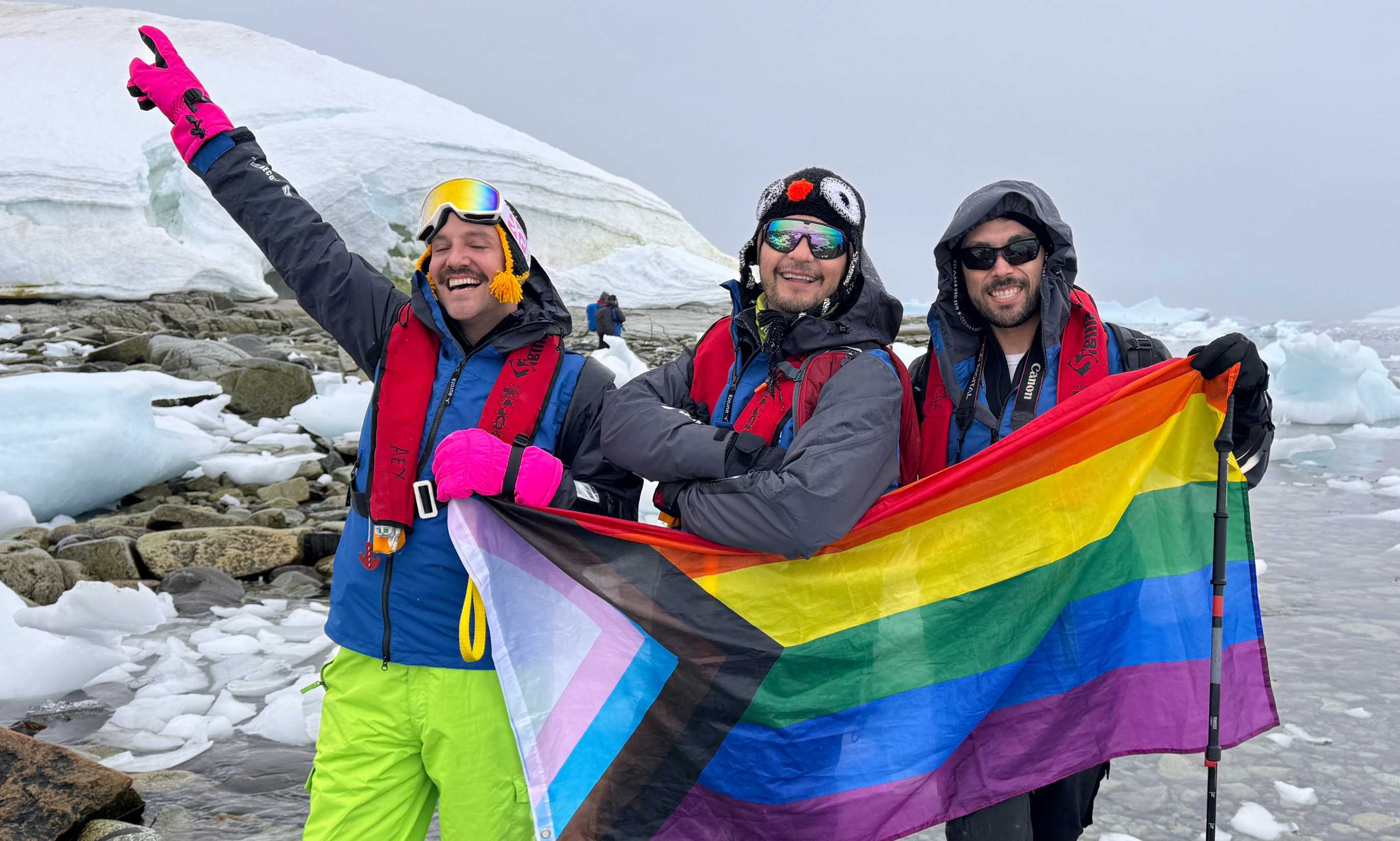 You can now go on a gay cruise to Antarctica - and plant the Pride flag while you're there