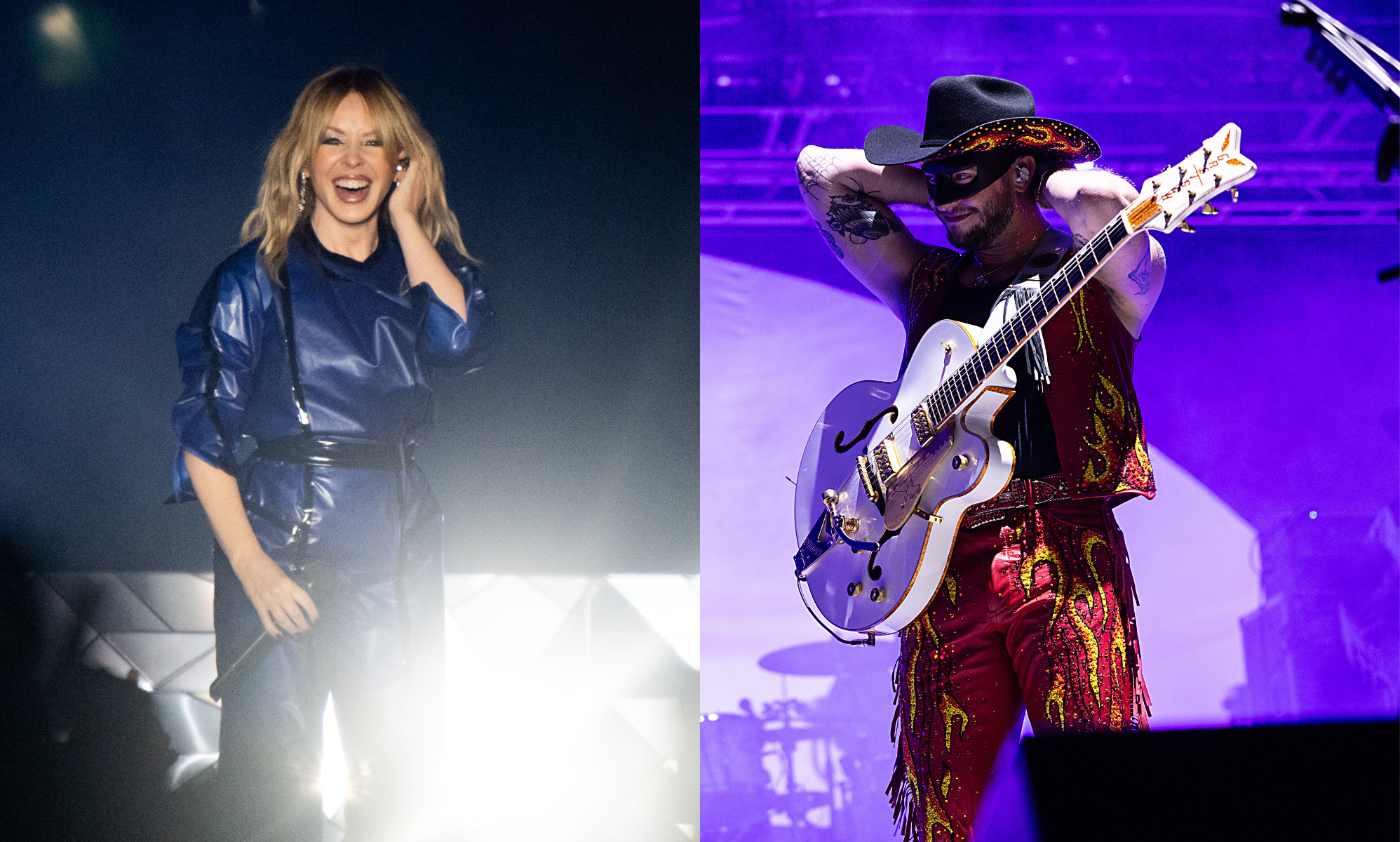 Kylie Minogue debuts new song with queer country star Orville Peck at WeHo Pride