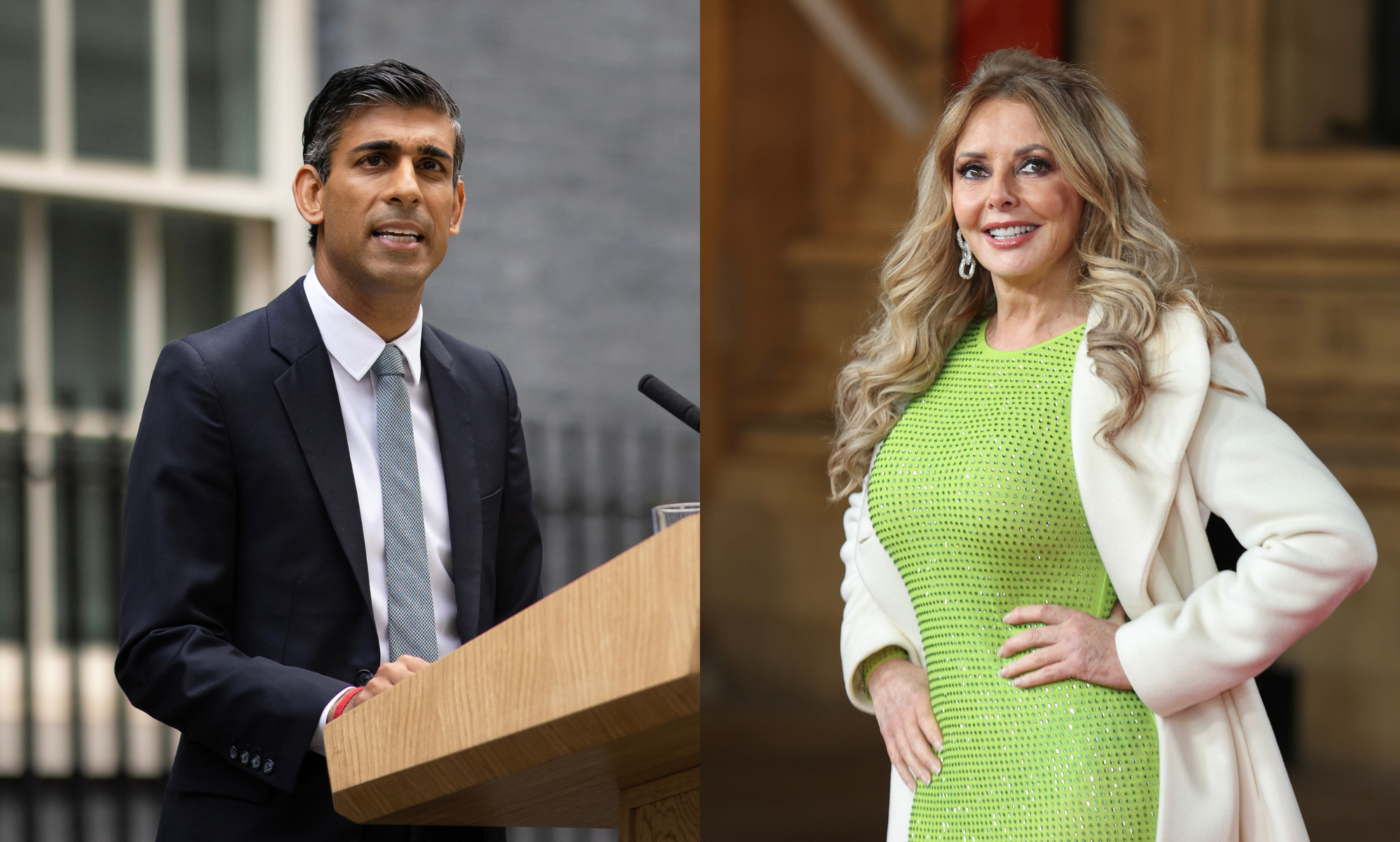 Carol Vorderman tells Rishi Sunak to 'get out more' after PM uses anti-trans dog whistle 'biological sex matters'