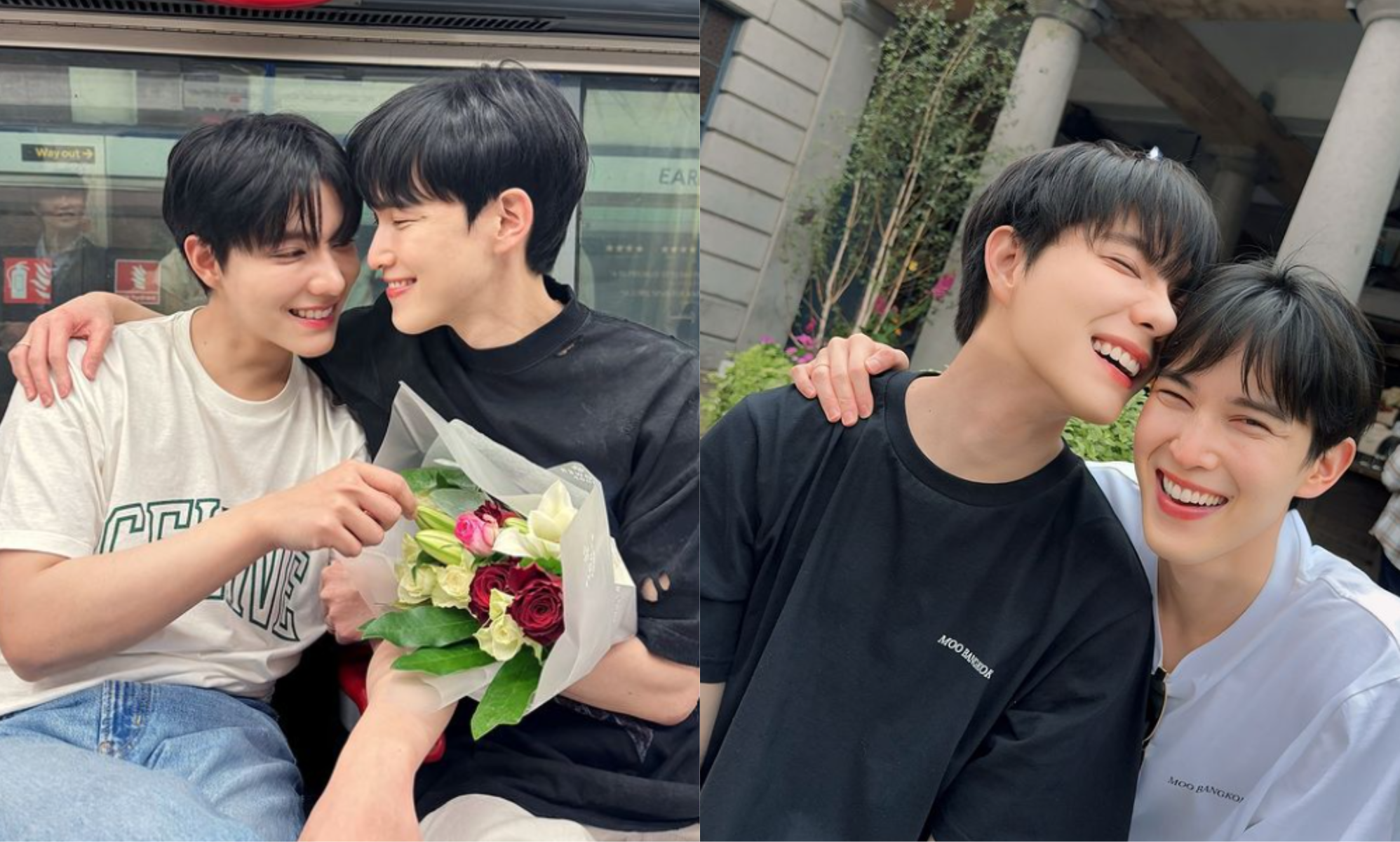 Thai actors Both and Newyear engaged after Thailand legalises equal marriage: 'I said yes'