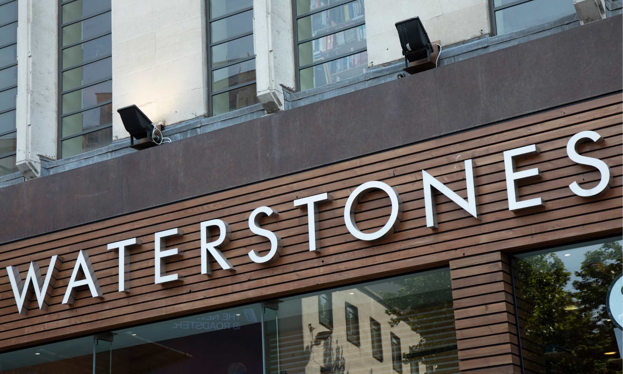 Waterstones sign