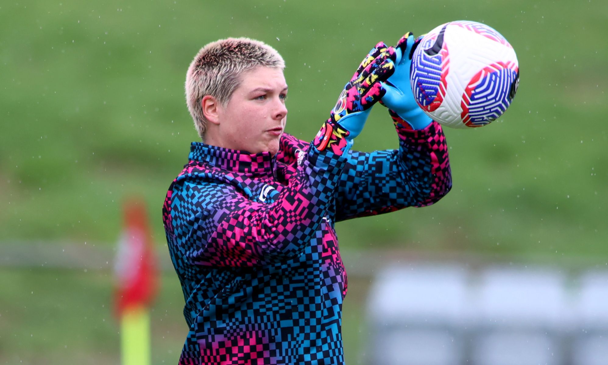 Adelaide United goalkeeper Grace Wilson.