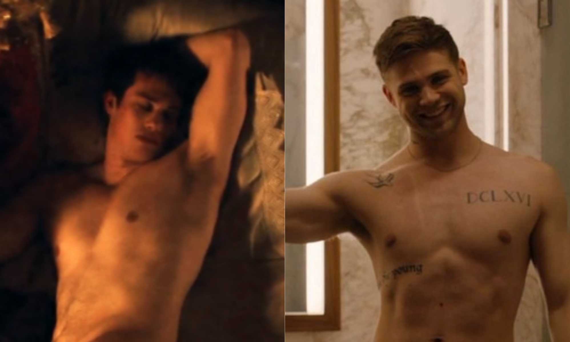 Nicholas Galitzine and Leo Woodall share families' hilarious reactions to their gay sex scenes