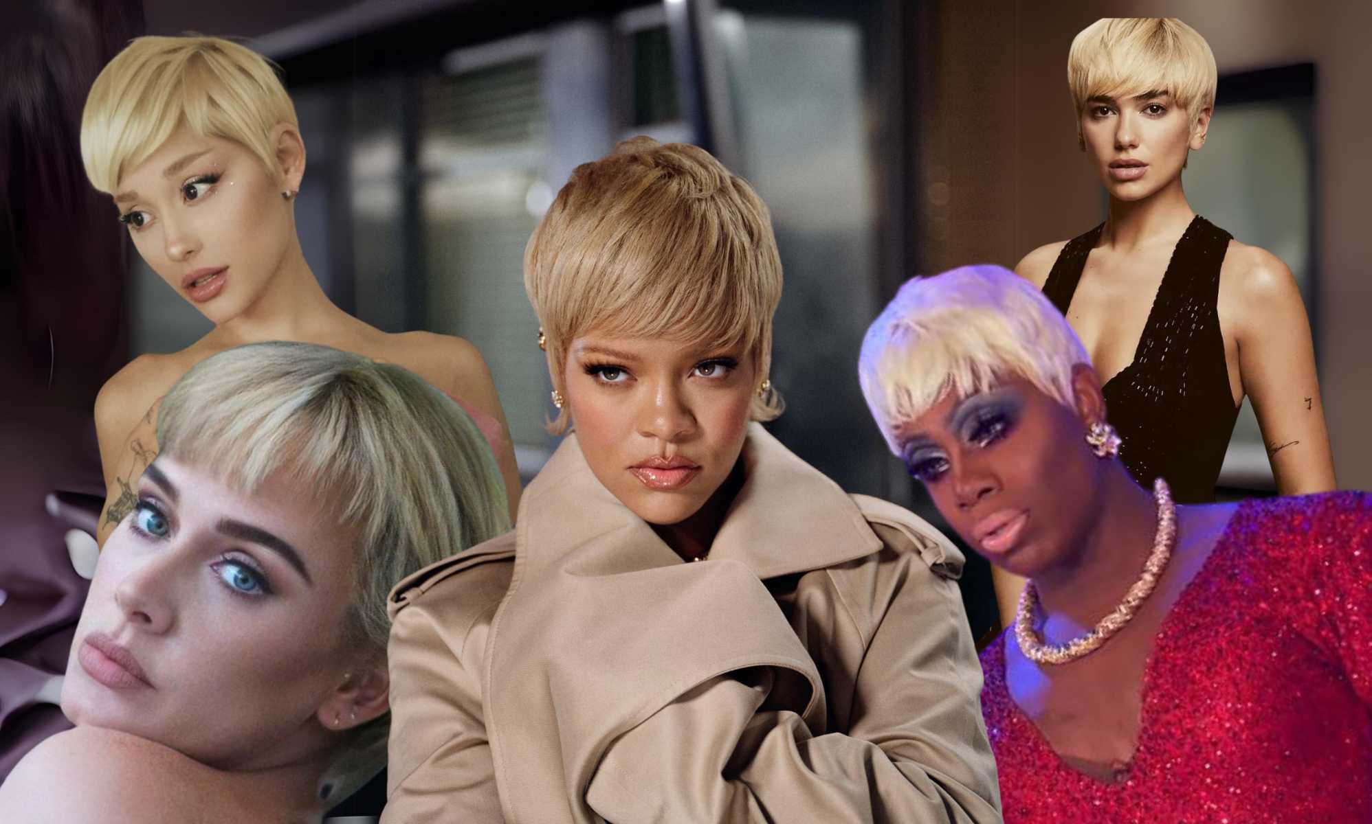 Rihanna's blonde Fenty Hair pixie cut sparks countless memes