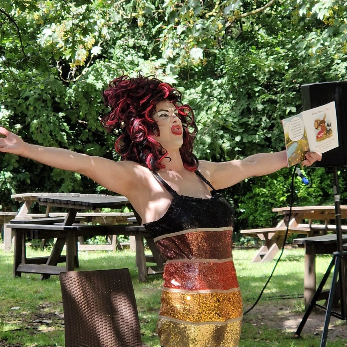 Aida H Dee performing at Regent