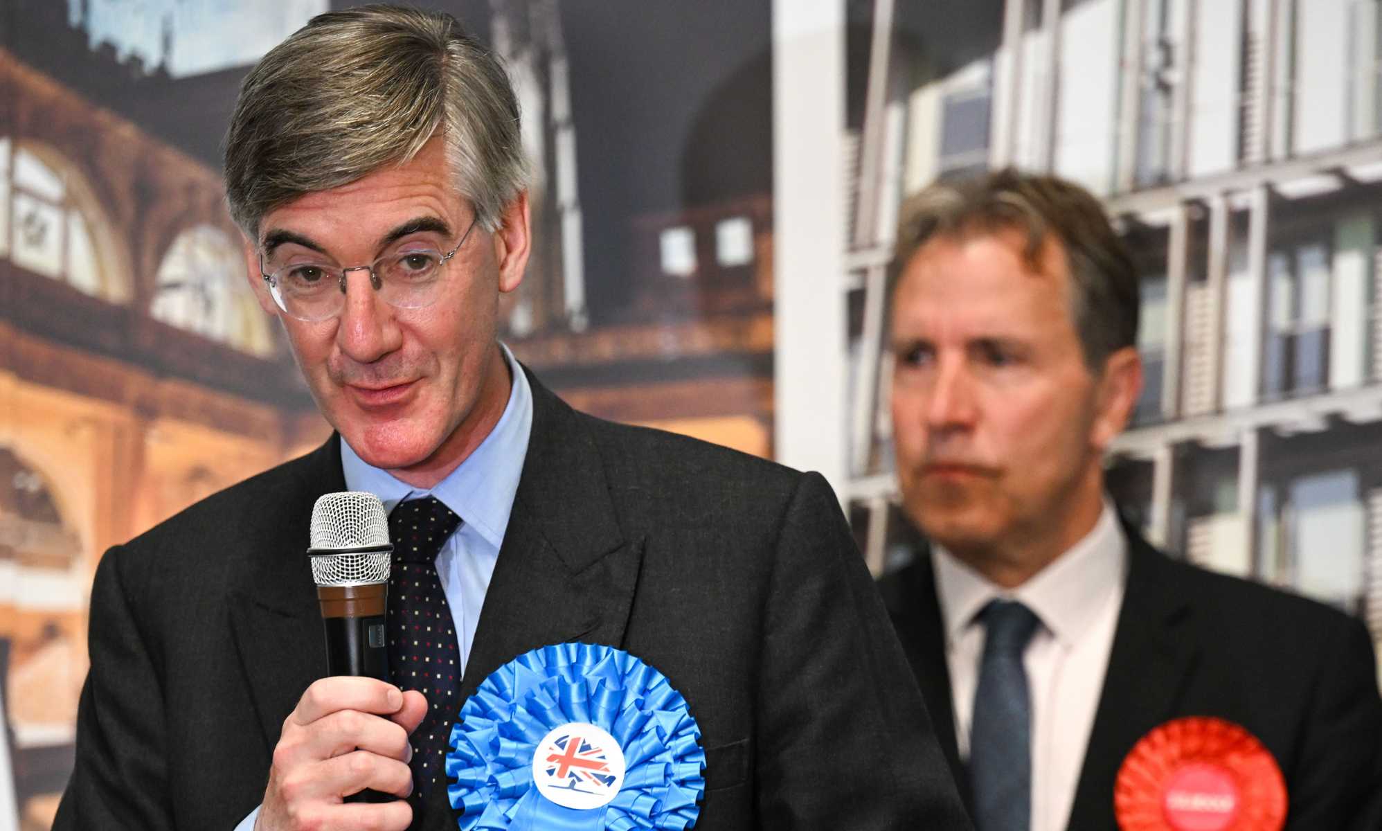Jacob Rees-Mogg loses seat to Labour in general election