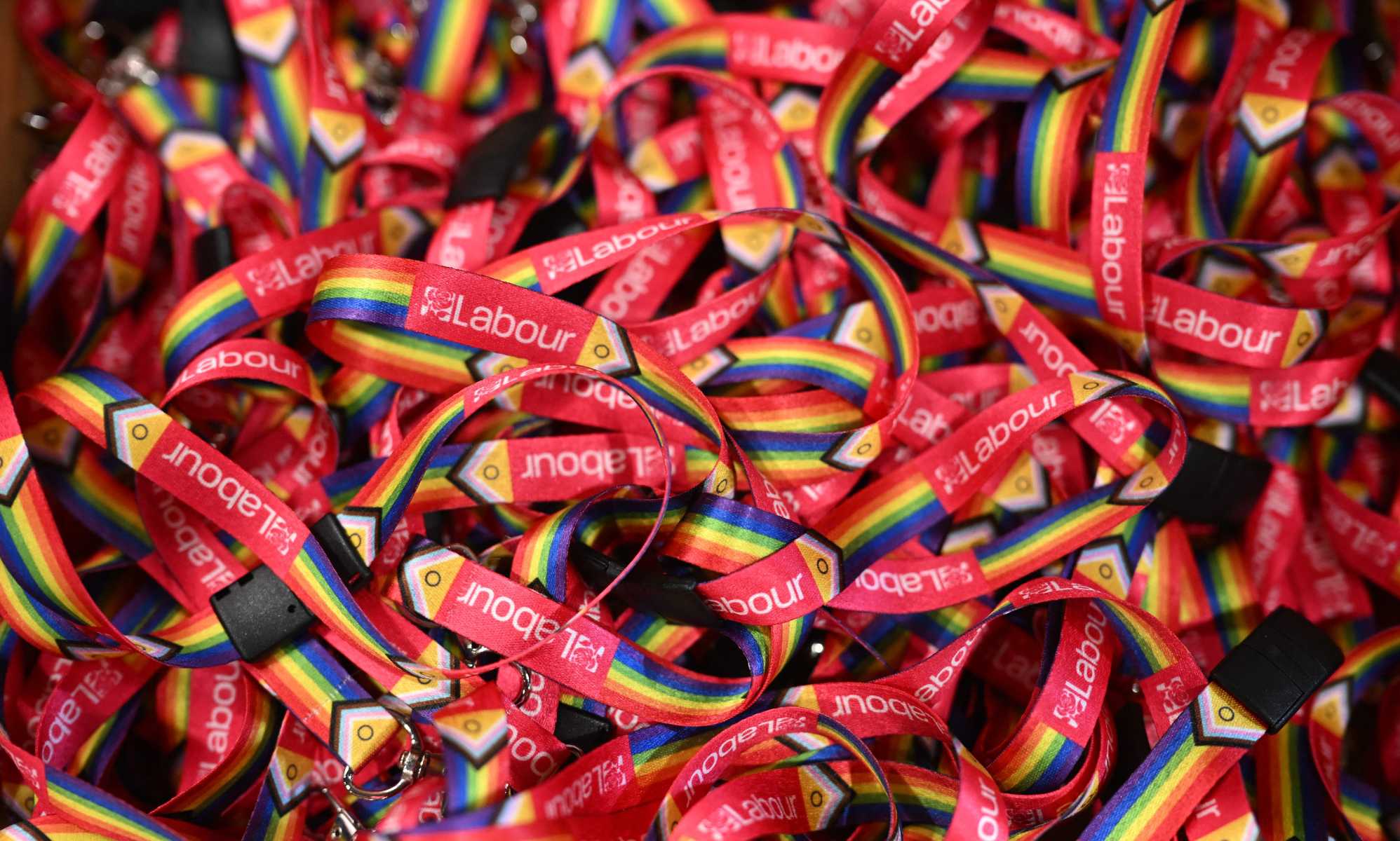 Labour reportedly drops ban on 'woke' LGBTQ+ lanyards in civil service