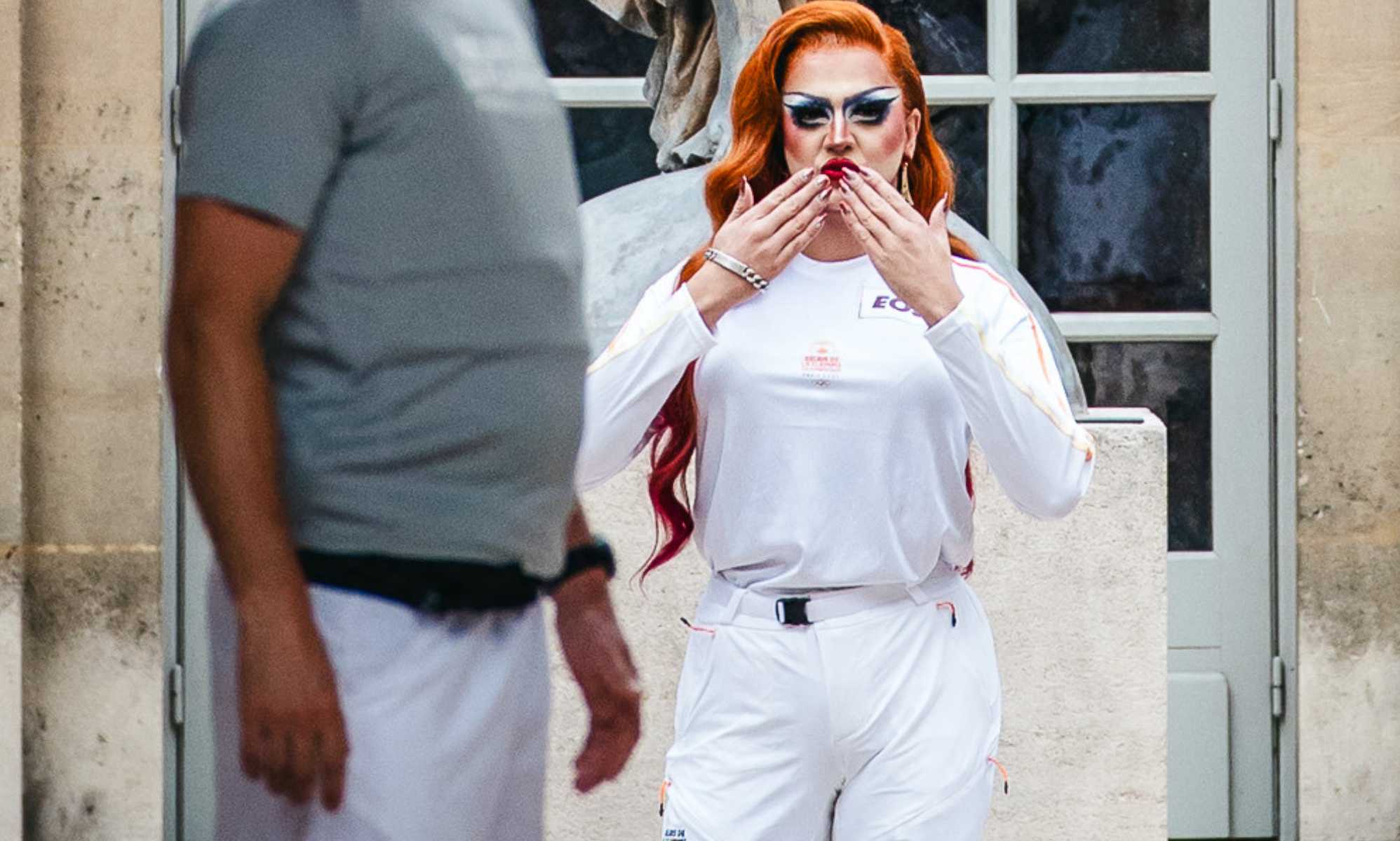 LGB Alliance CEO hits out at Olympic torch-bearer drag queen in furious 'erasure of women' rant