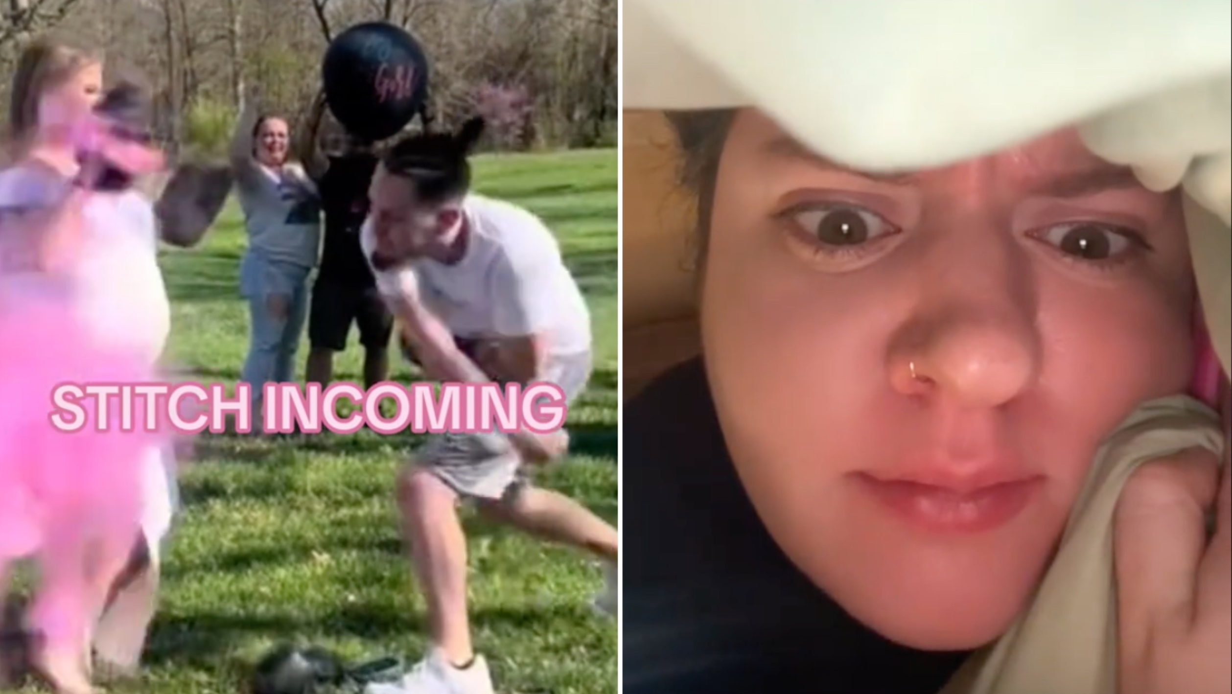 'Aggressive' gender reveal TikTok video prompts fresh calls of 'are the straights ok?'