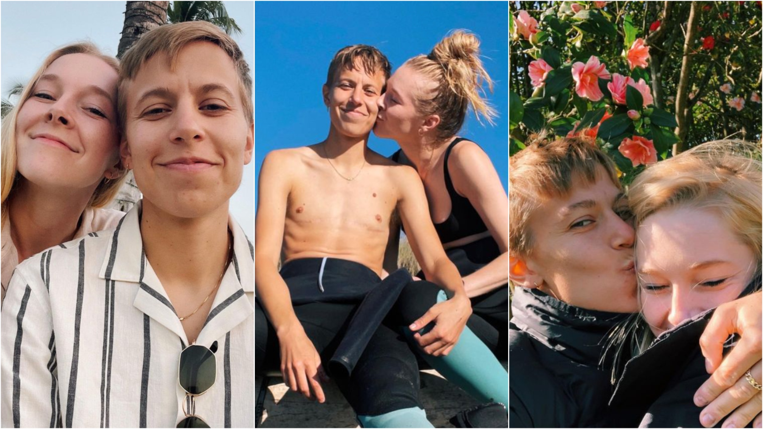 Non-binary Olympian soccer player Quinn and their girlfriend Anya are absolute couple goals
