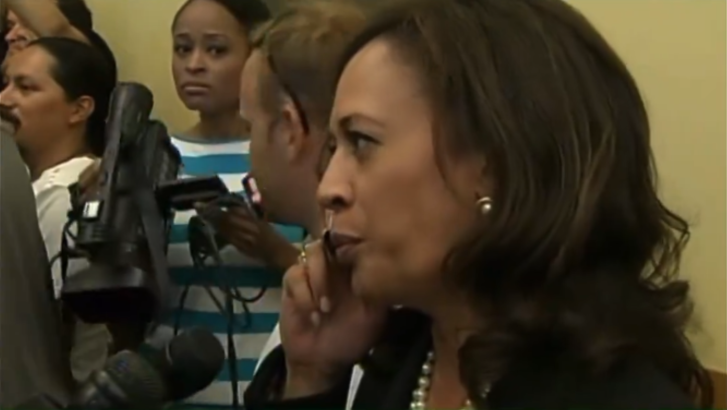 Resurfaced clip of Kamala Harris ordering a clerk to restart gay marriages goes viral