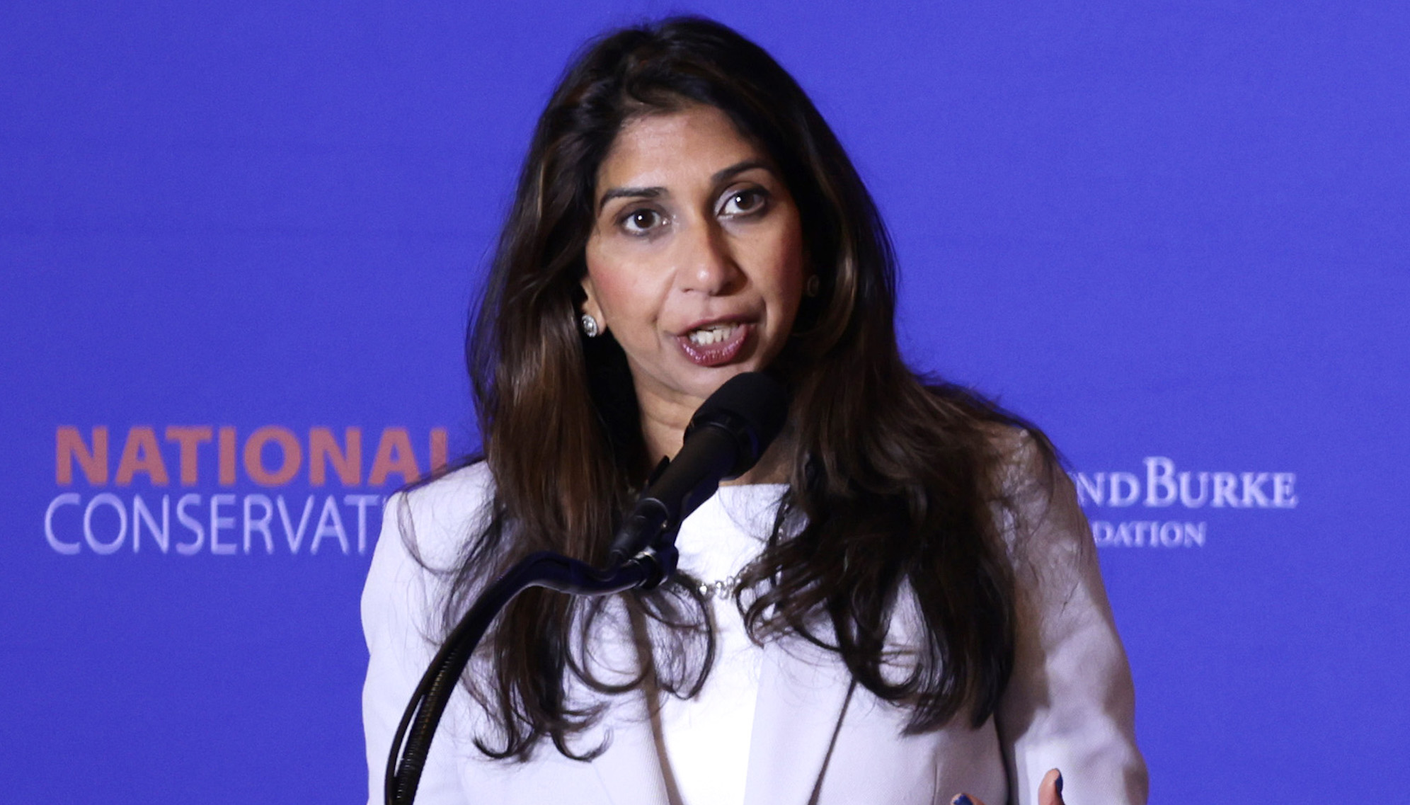 Suella Braverman says she's 'repulsed' by trans youth healthcare in disturbing anti-LGBTQ+ tirade