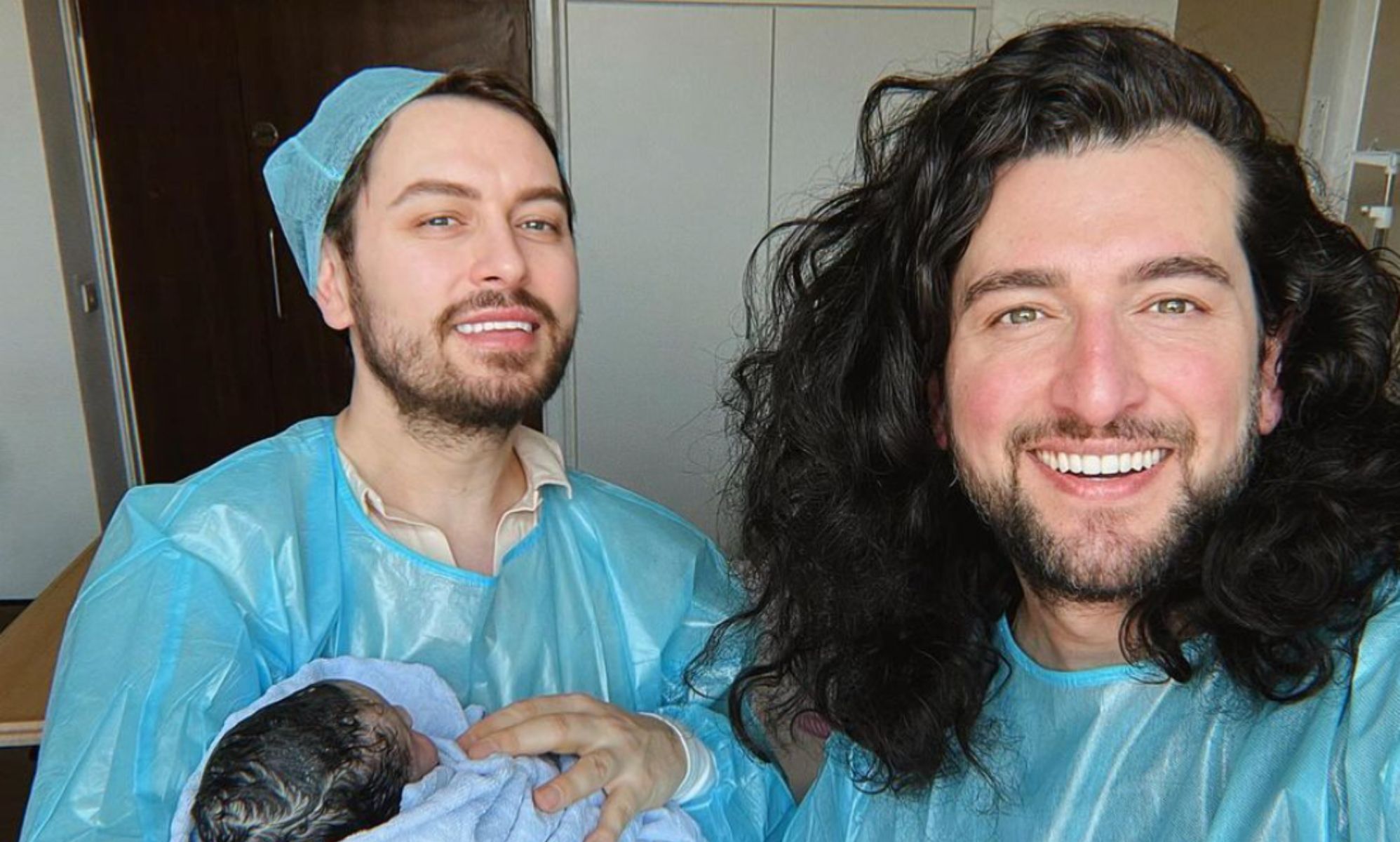 Former Big Brother star Brian Dowling and his husband share fantastic news about their new baby