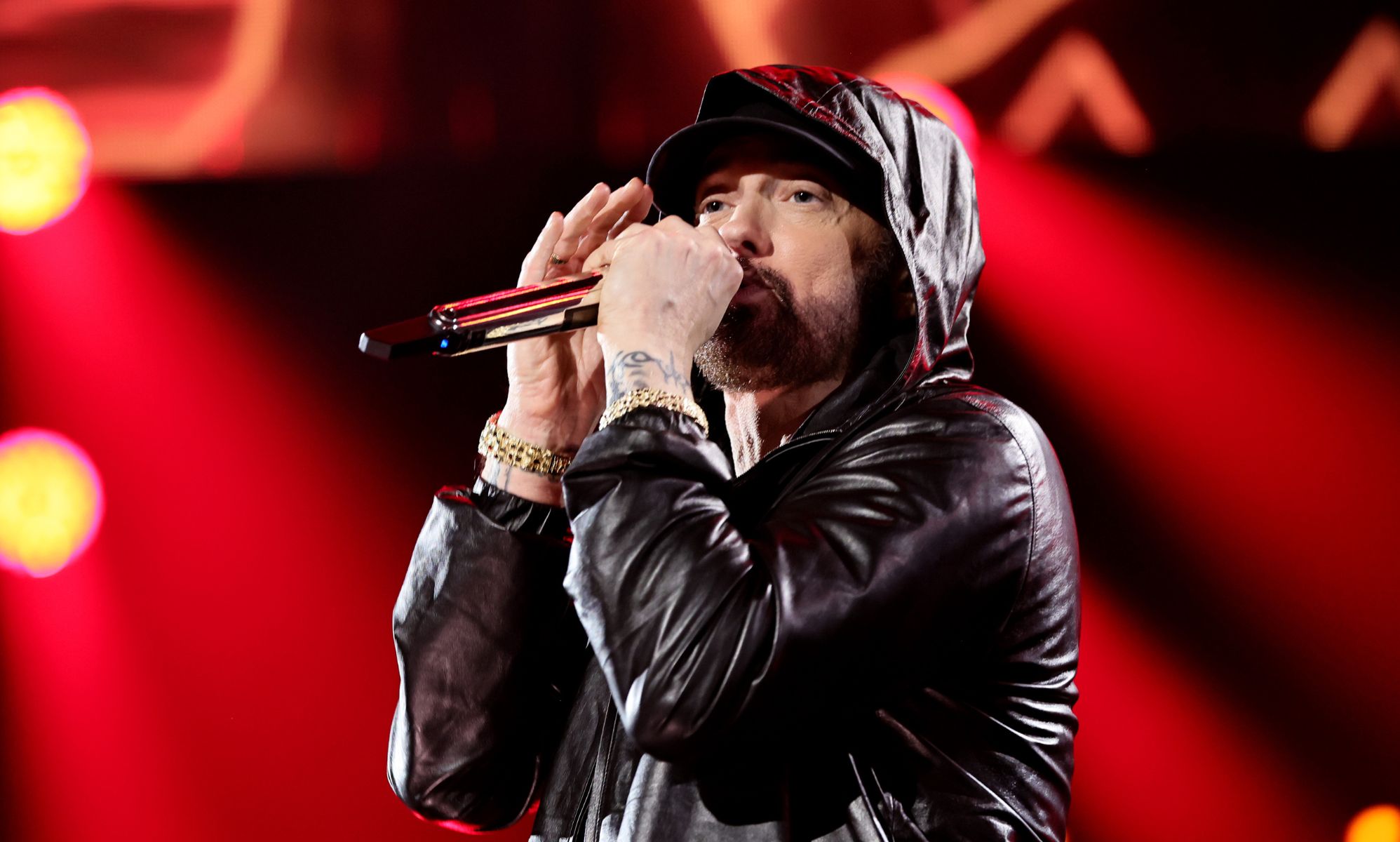 Eminem mentions Caitlyn Jenner or trans people on almost half the songs on his new album